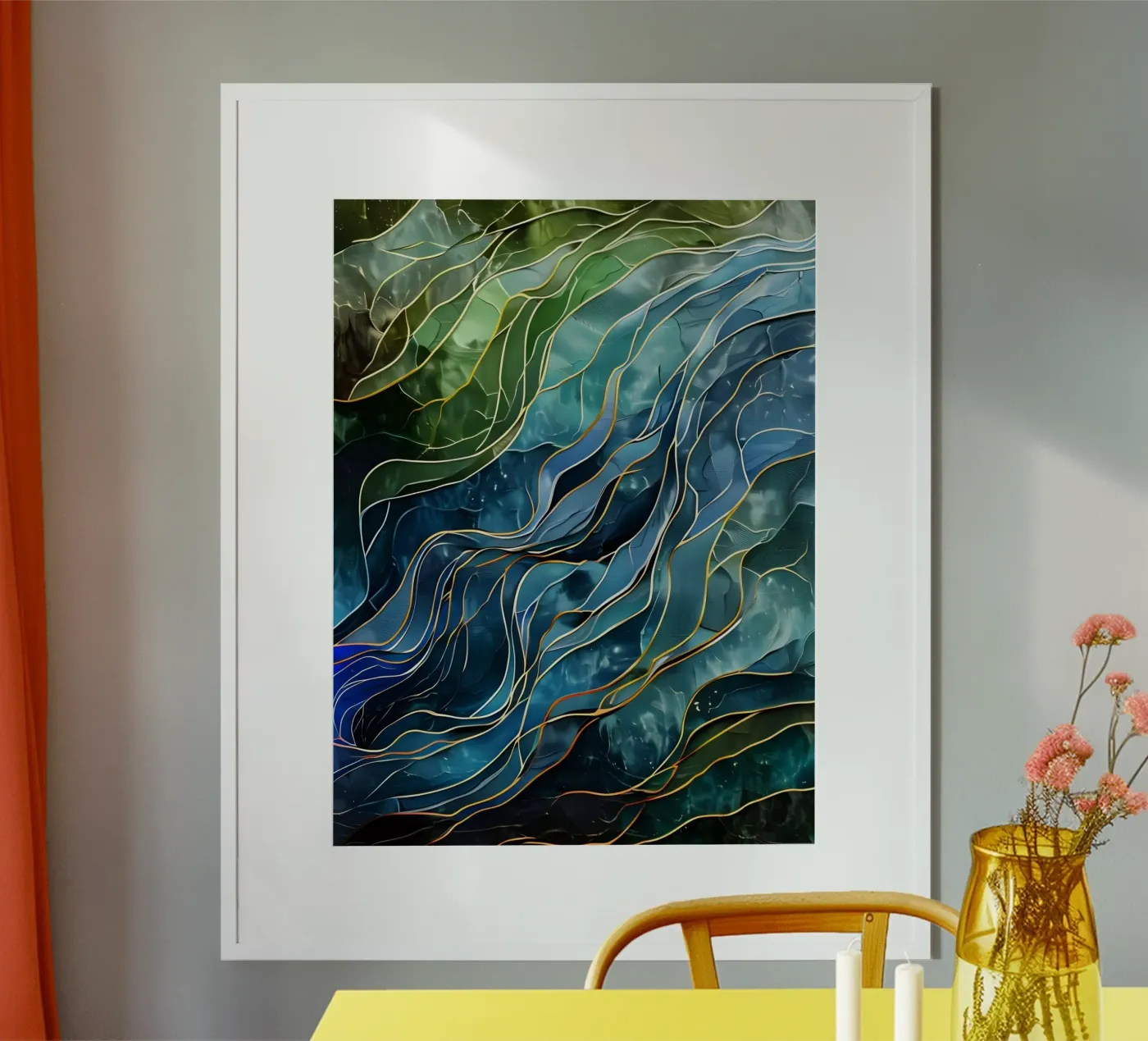 Celestial Currents hahnemühle by Artistic-shop