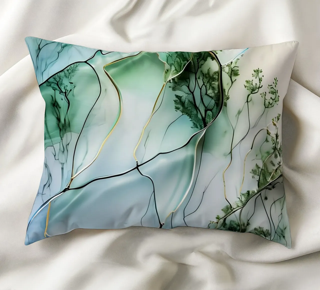 Foresta fluida cuscino da Artistic-shop