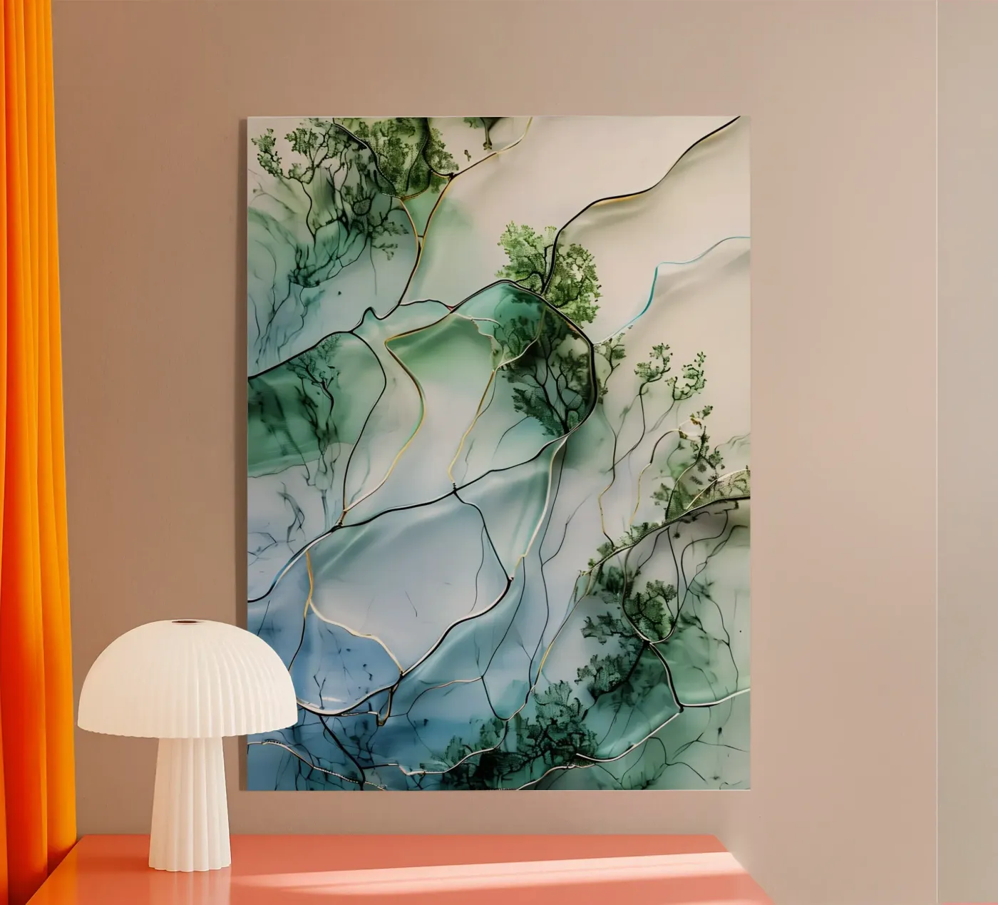 Fluid Forest Acryl-Glas von Artistic-shop