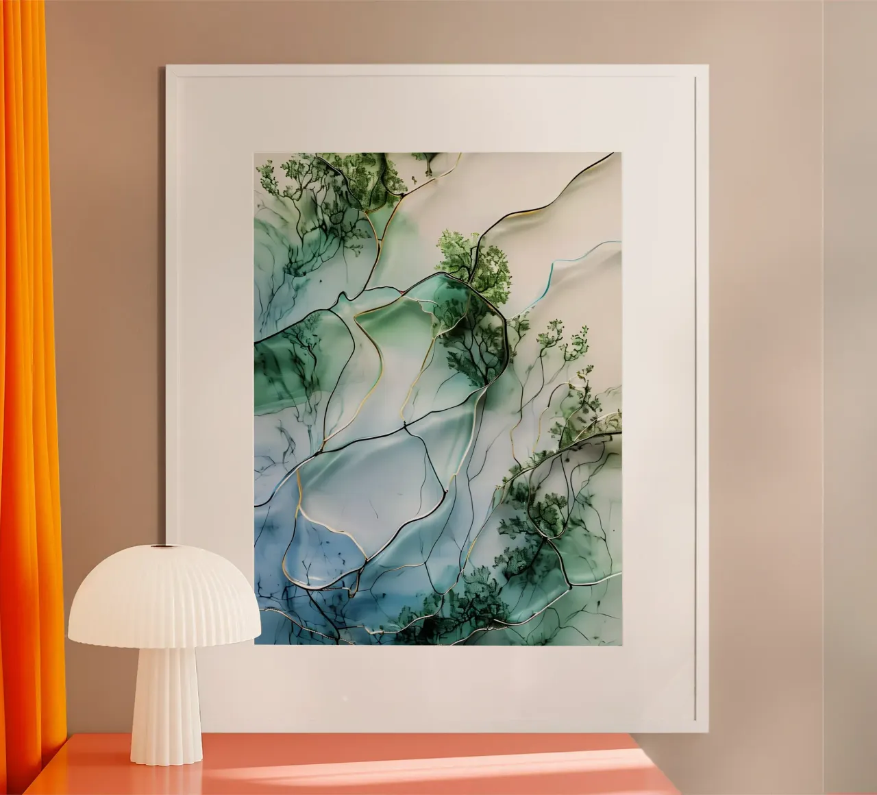 Foresta fluida poster da Artistic-shop