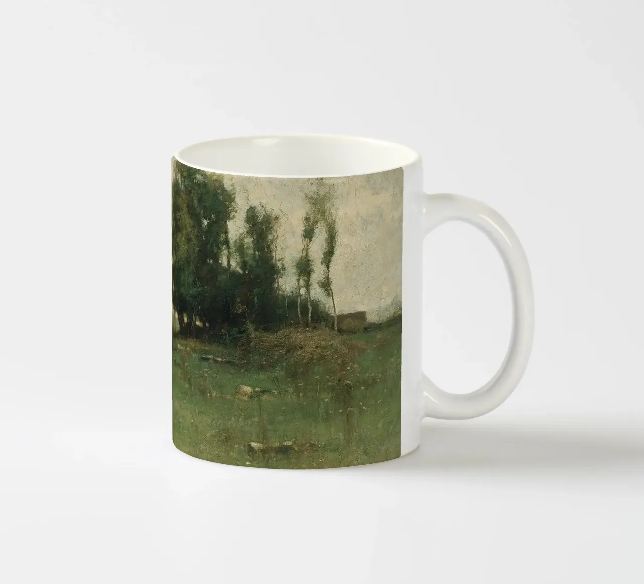 The Path to the Village tazza in ceramica da apoloprints