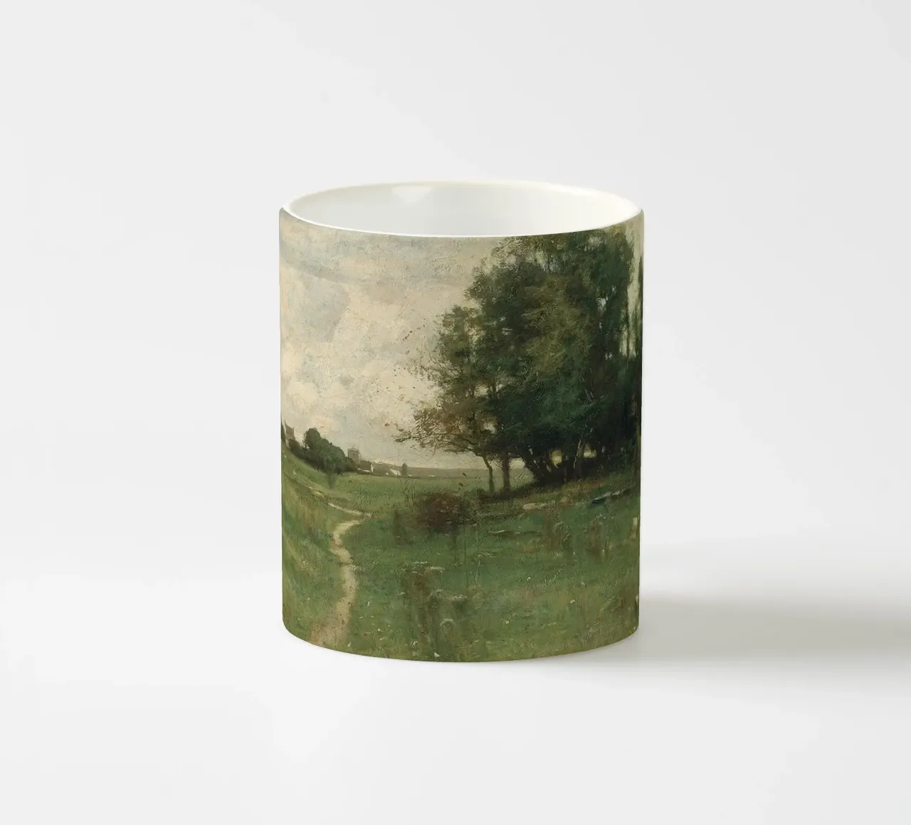The Path to the Village tazza in ceramica da apoloprints