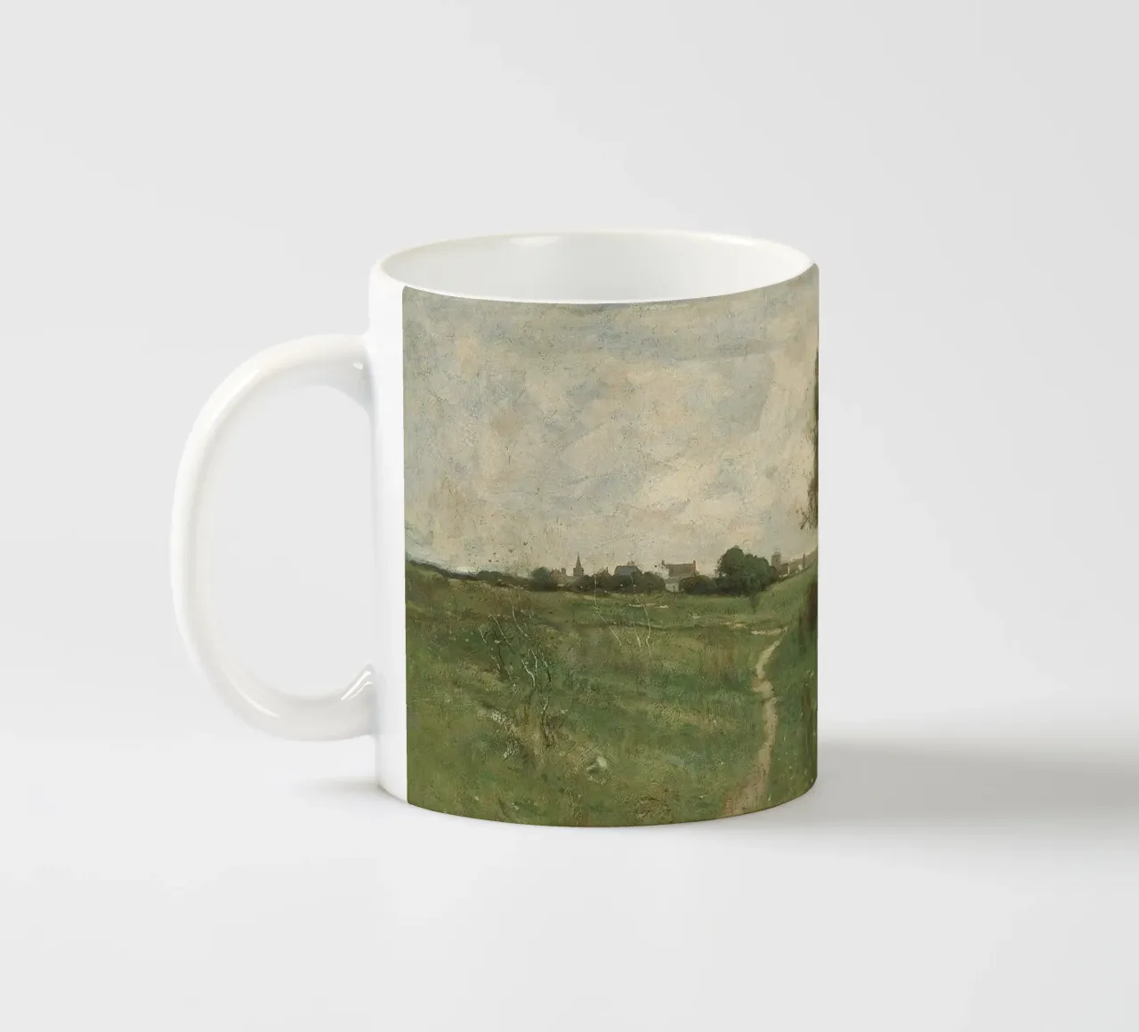 The Path to the Village tazza in ceramica da apoloprints