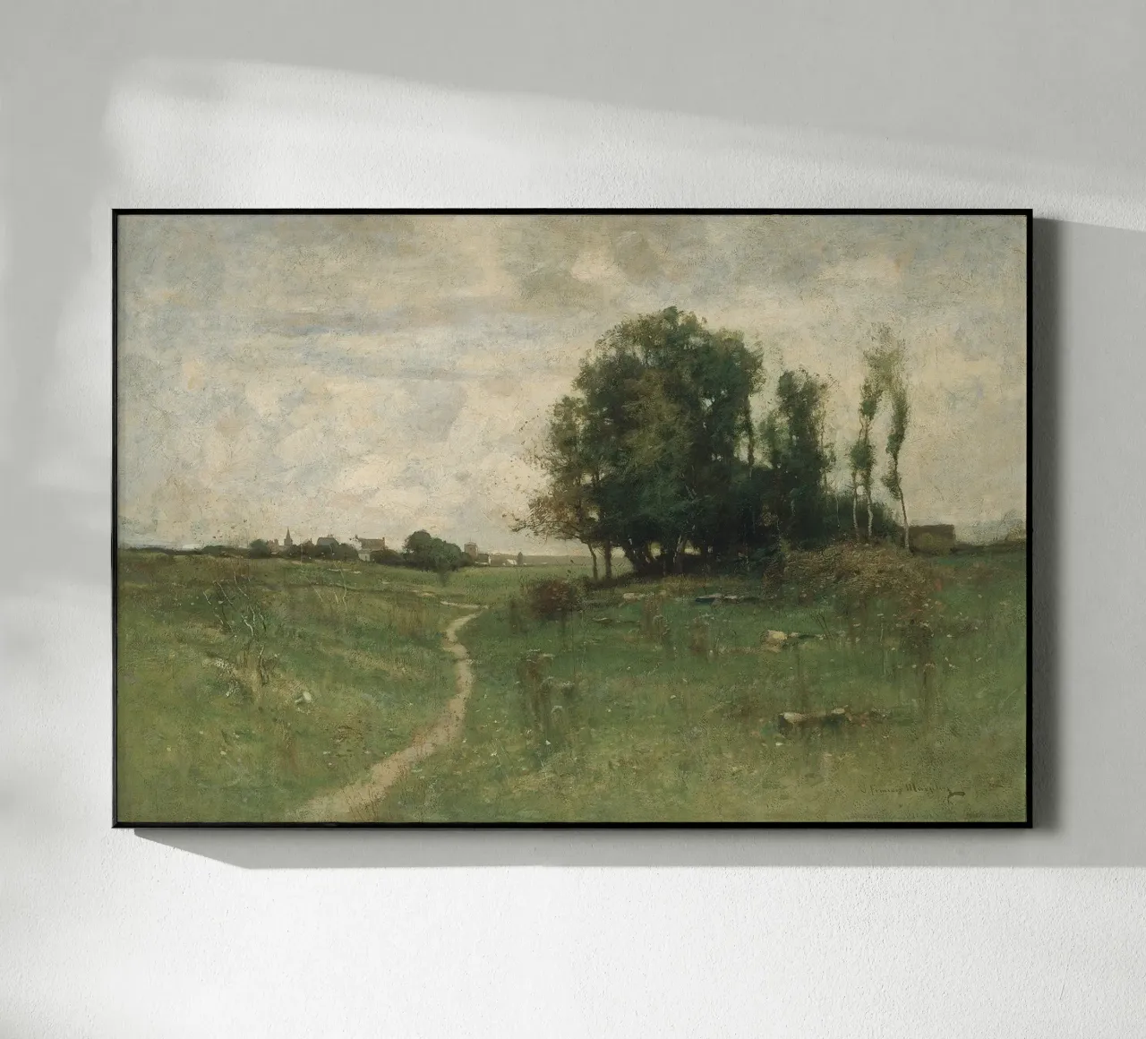 The Path to the Village plexiglass da apoloprints