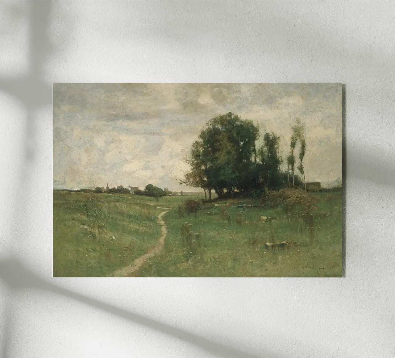 The Path to the Village plexiglass da apoloprints