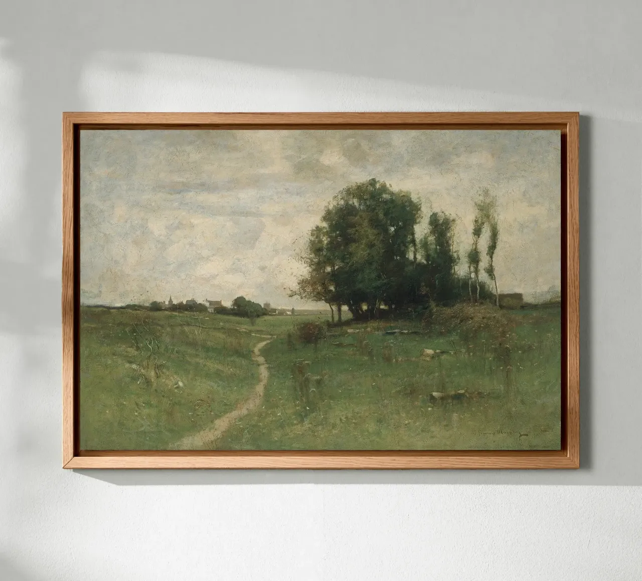 The Path to the Village alluminio dibond da apoloprints