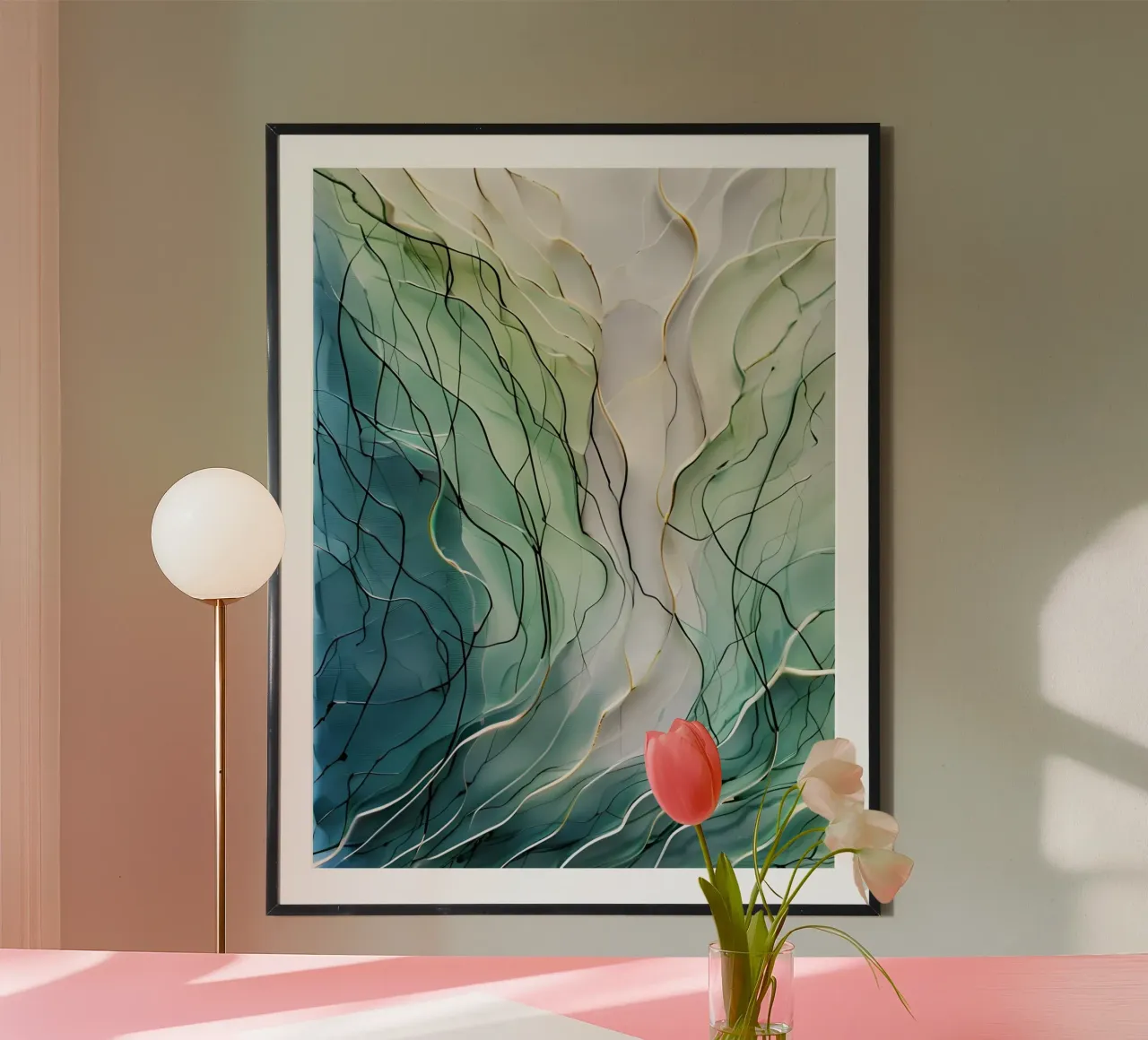 Verdant Currents hahnemühle by Artistic-shop