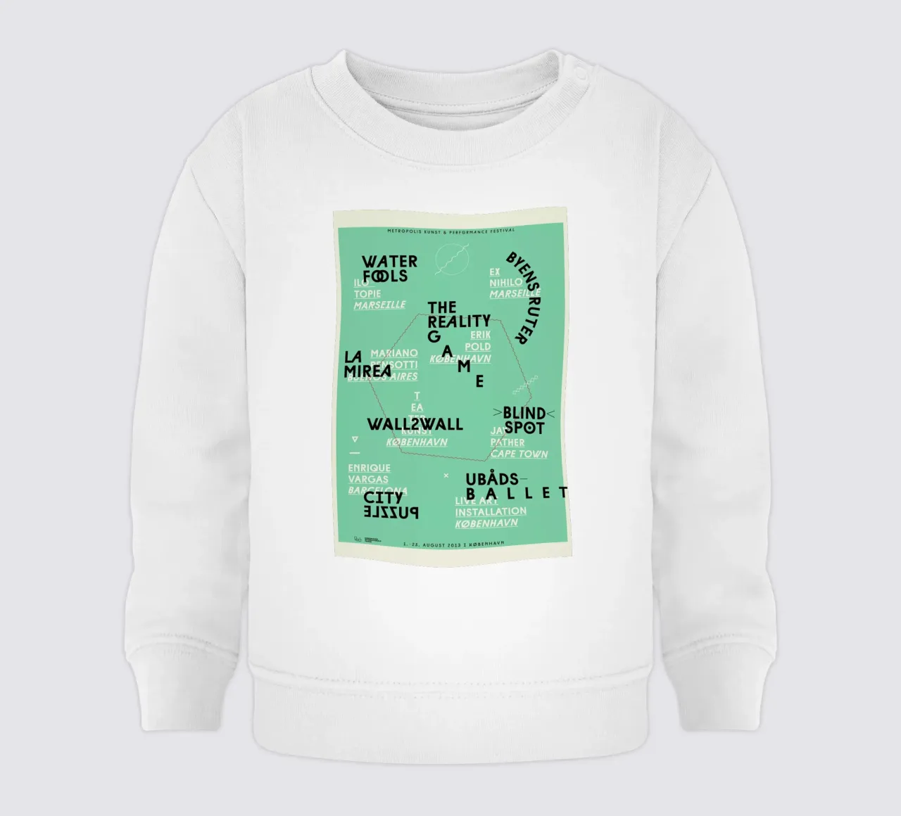 Metropolis2 felpa neonato da Andreas Jarner