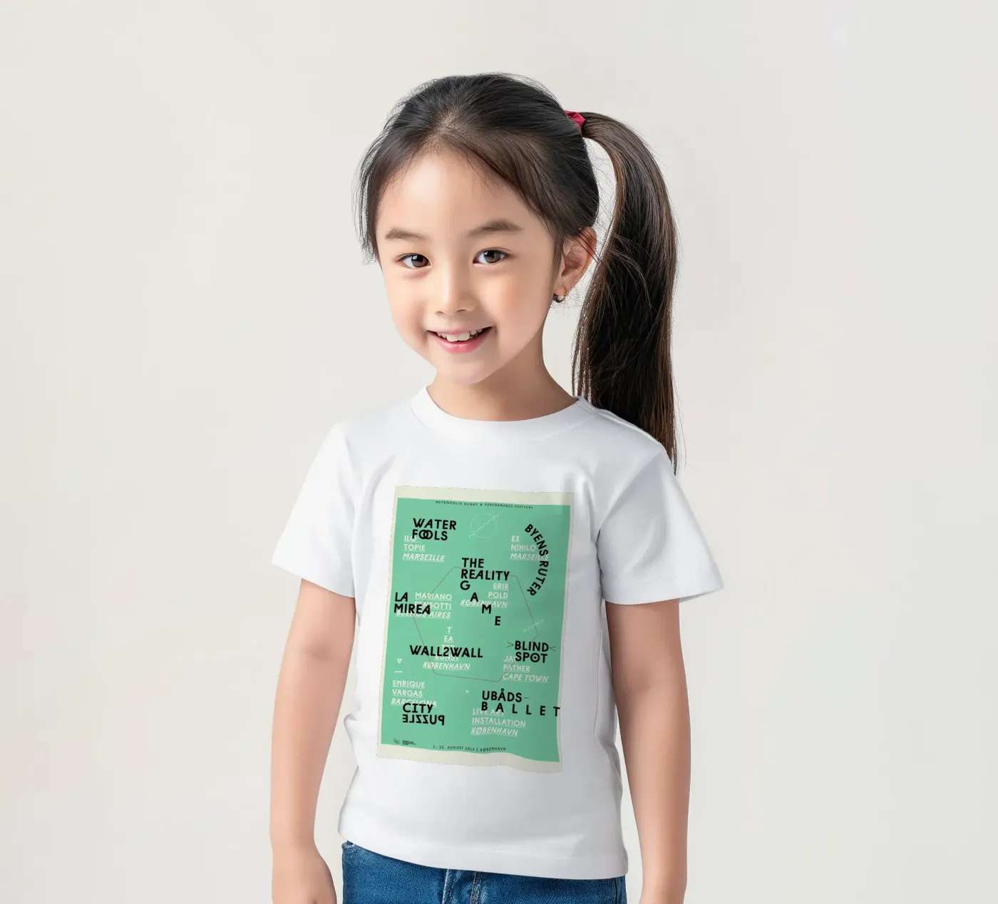 Metropolis2 t-shirt bambini da Andreas Jarner