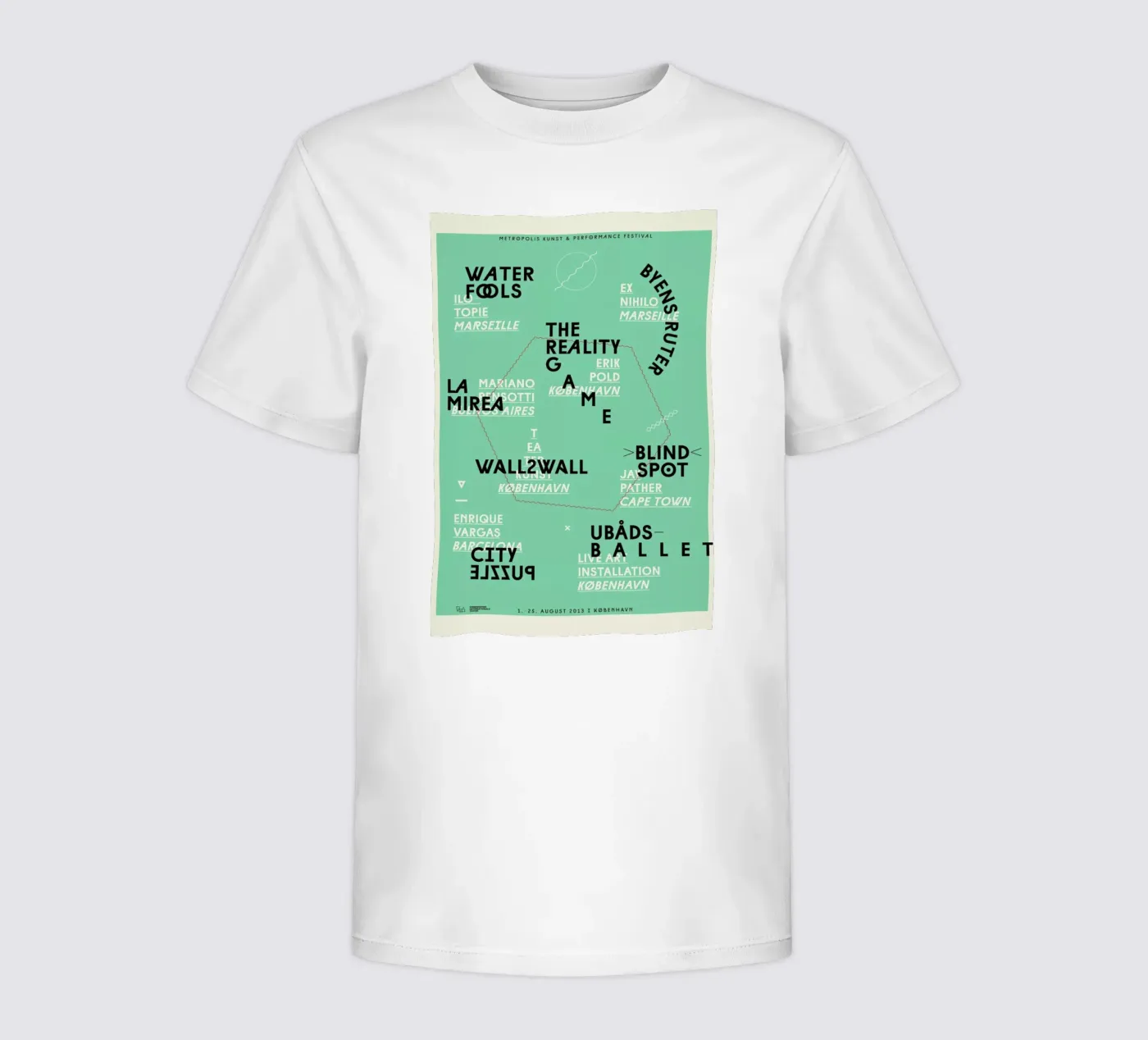 Metropolis2 t-shirt bambini da Andreas Jarner
