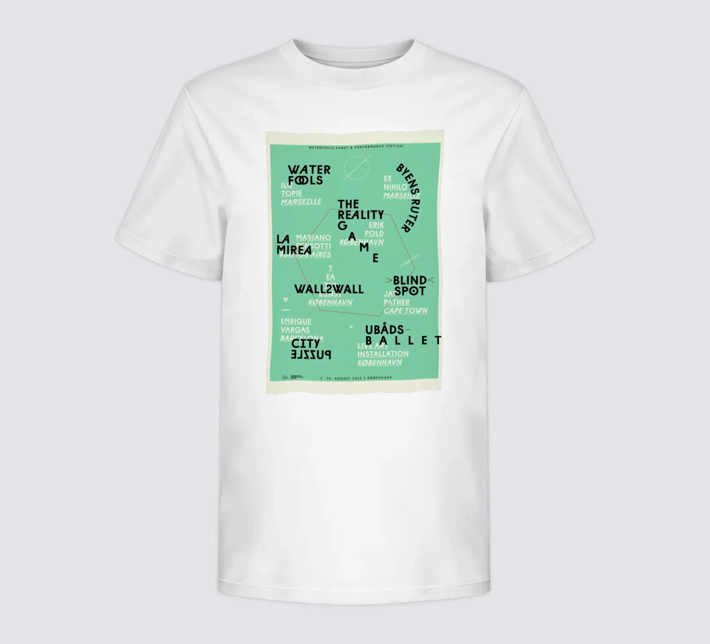 Metropolis2 kinder t-shirt van Andreas Jarner