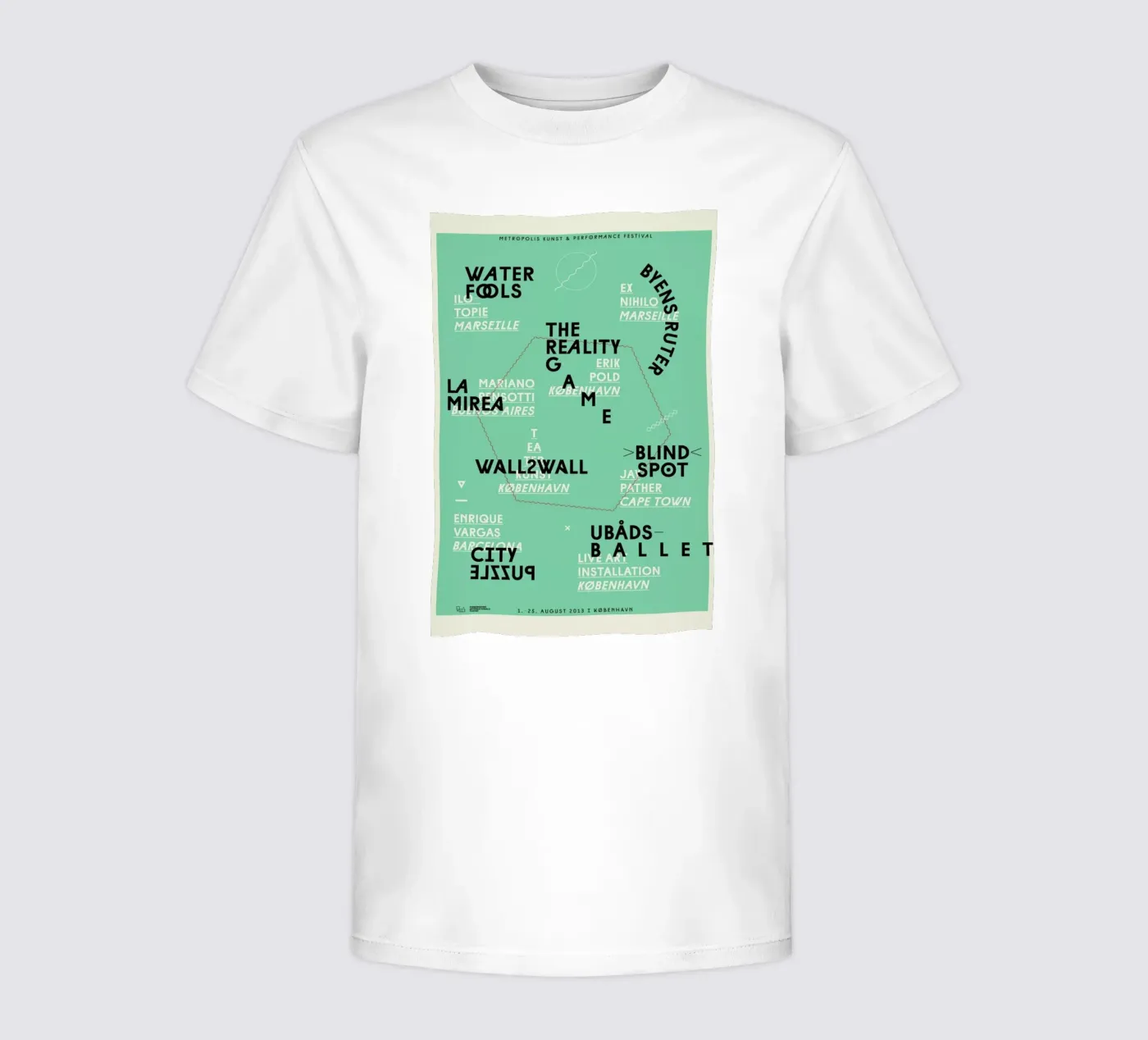 Metropolis2 t-shirt bambini da Andreas Jarner