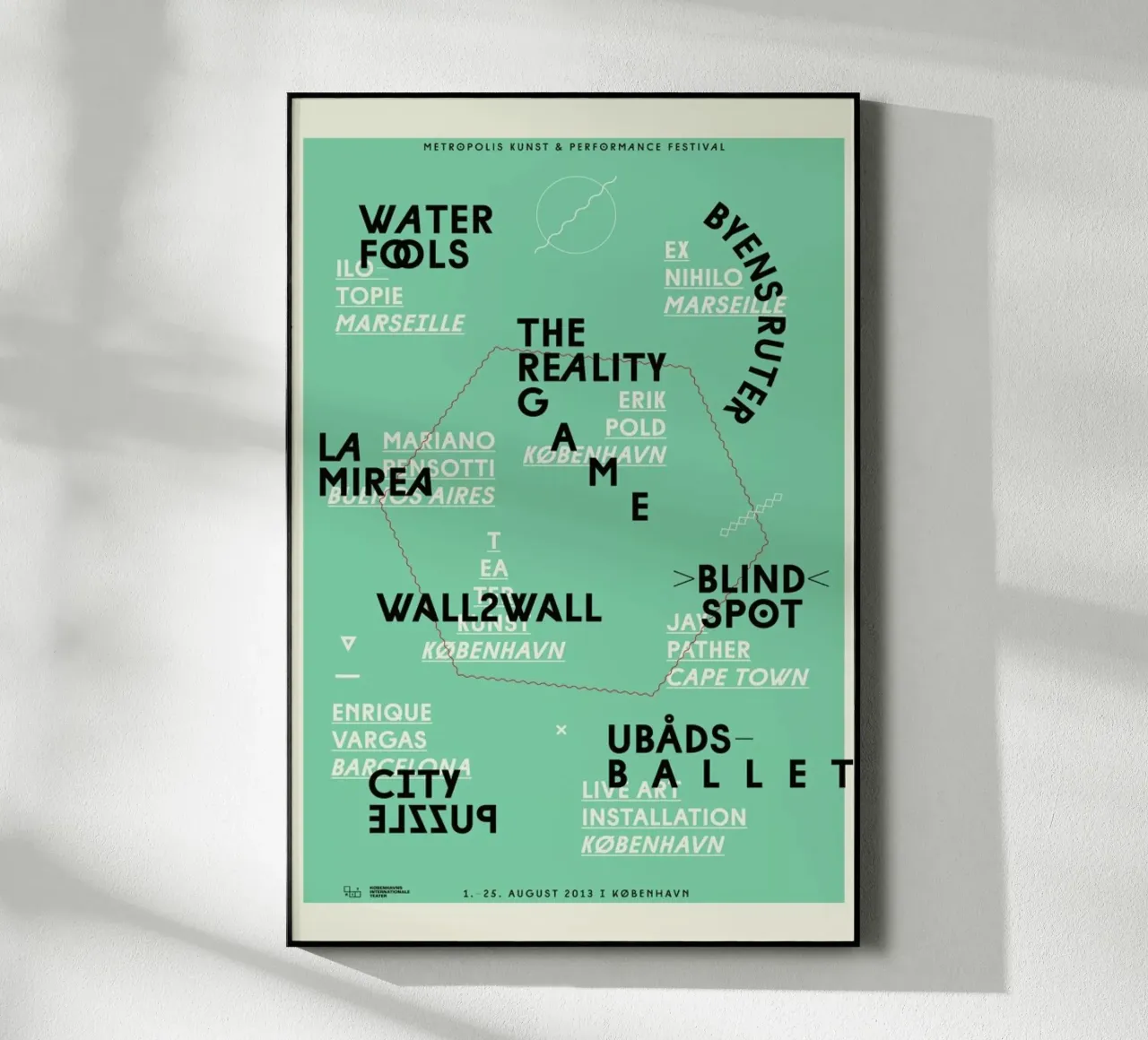 Metropolis2 acryl van Andreas Jarner