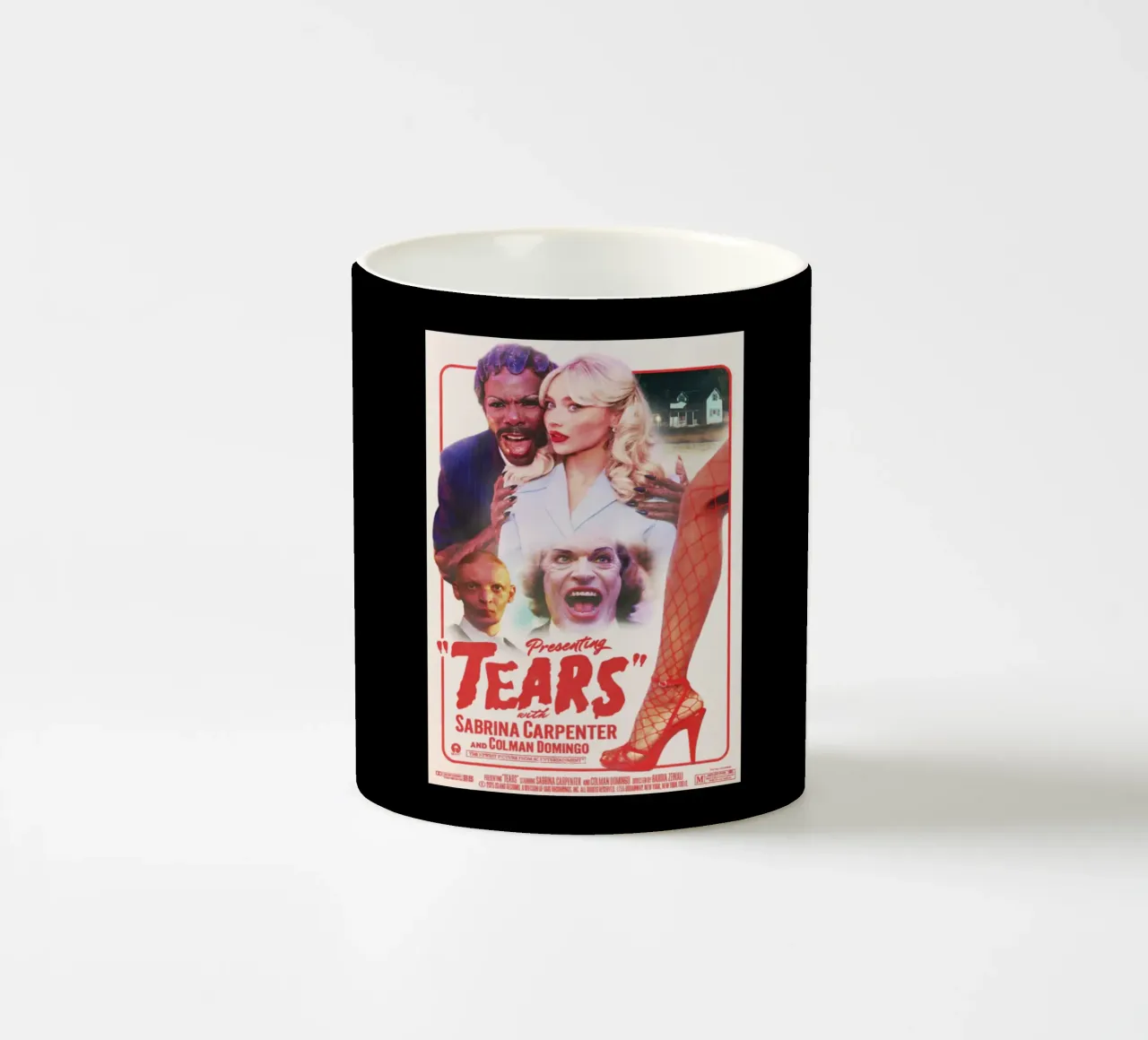 Presentazione di Lacrime con Sabrina Carpenter tazza in ceramica da igoshartwrks