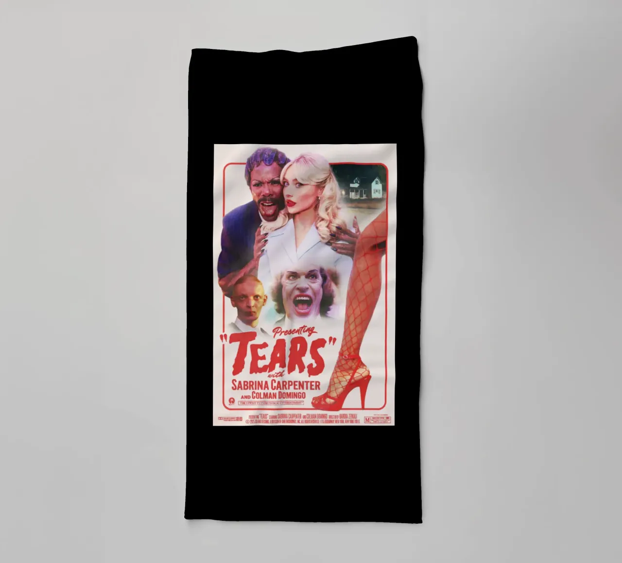 Presenting Tears With Sabrina Carpenter towel by igoshartwrks