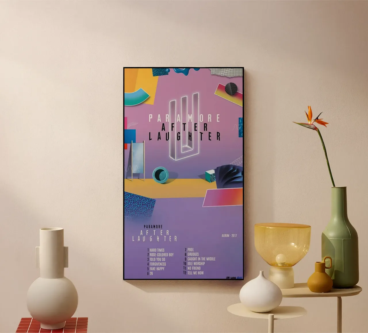 Paramore After Laughter plexiglass da Kuromi Dancuks