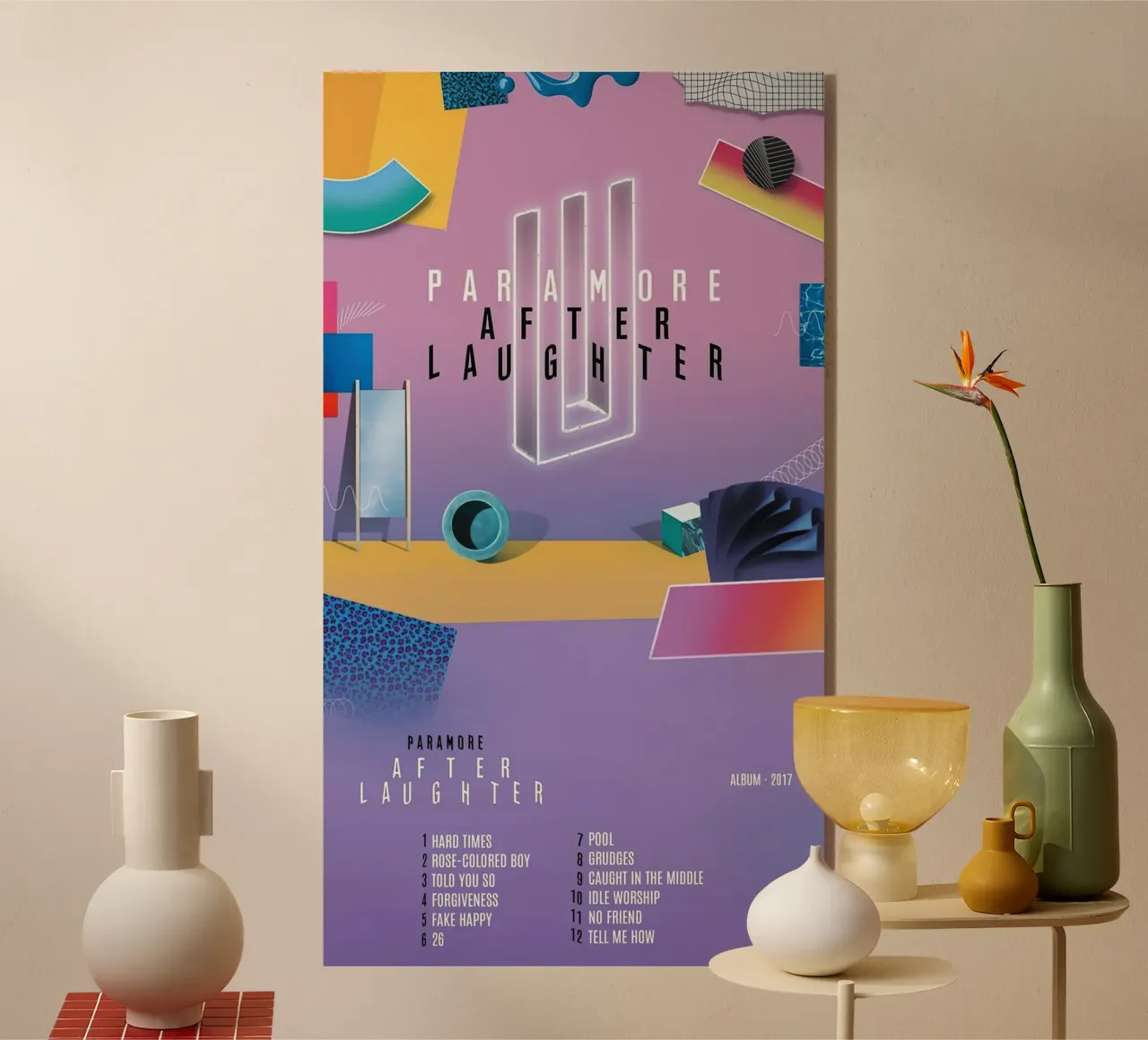 Paramore After Laughter plexiglass da Kuromi Dancuks