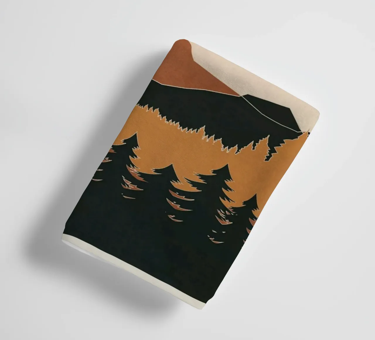 Minimal Abstract Art Landscape 01 towel by Nadjaa