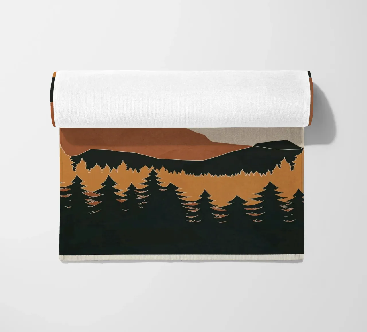 Minimal Abstract Art Landscape 01 telo mare da Nadjaa