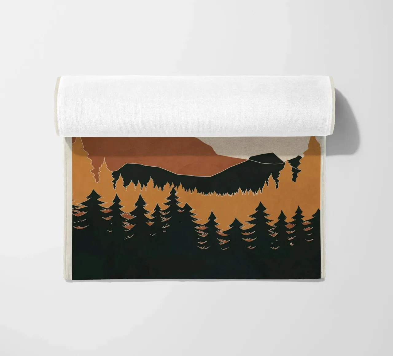 Minimal Abstract Art Landscape 01 telo mare da Nadjaa