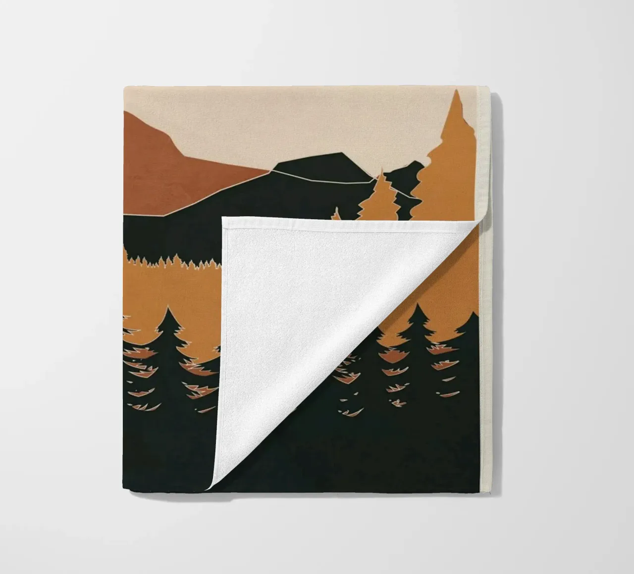 Minimal Abstract Art Landscape 01 telo mare da Nadjaa