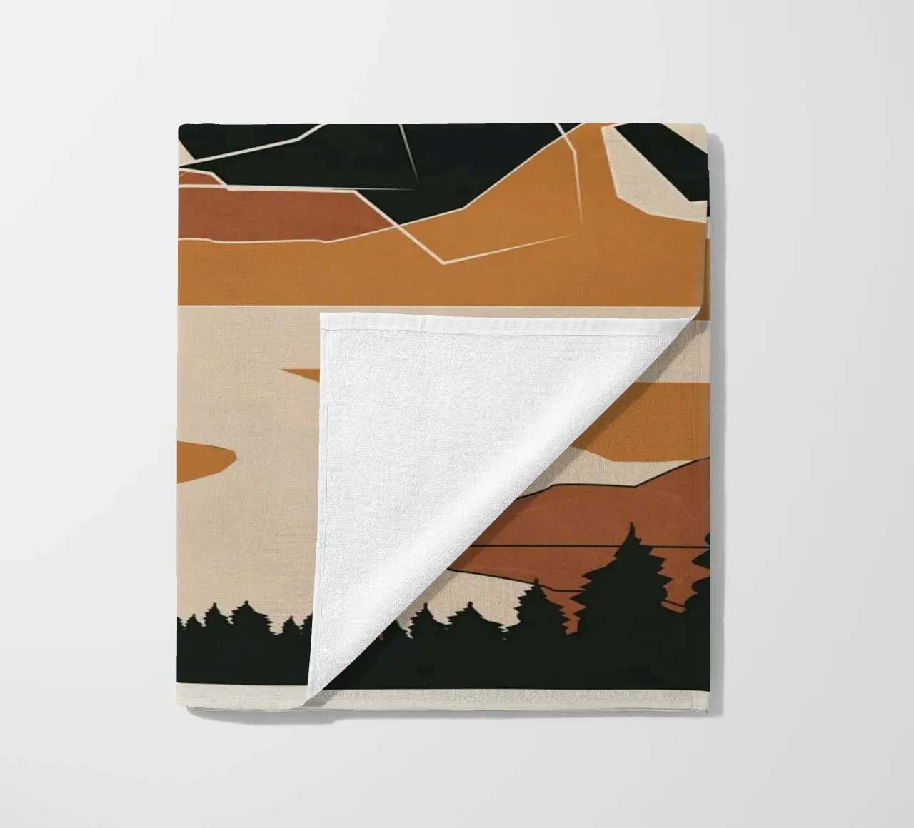 Minimal Abstract Art Landscape 02 telo mare da Nadjaa