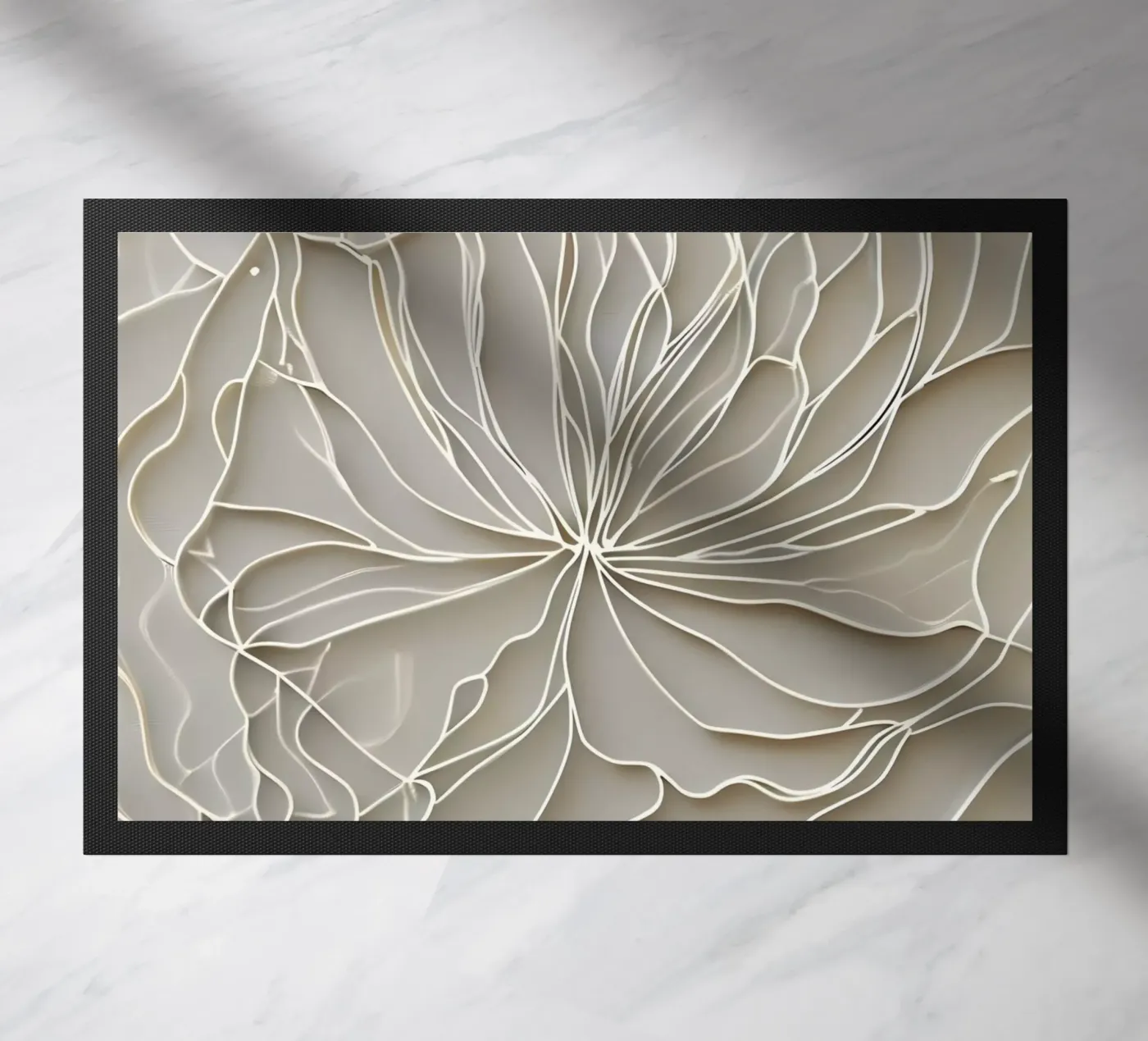 Interlaced Harmony doormat by Artistic-shop