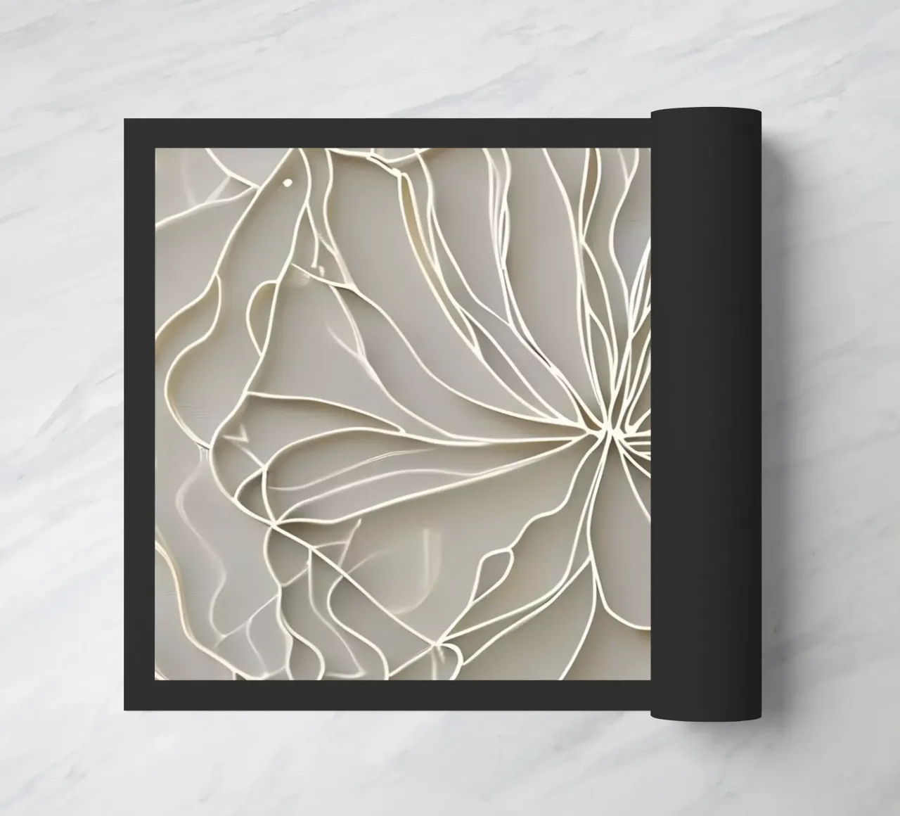 Interlaced Harmony doormat by Artistic-shop