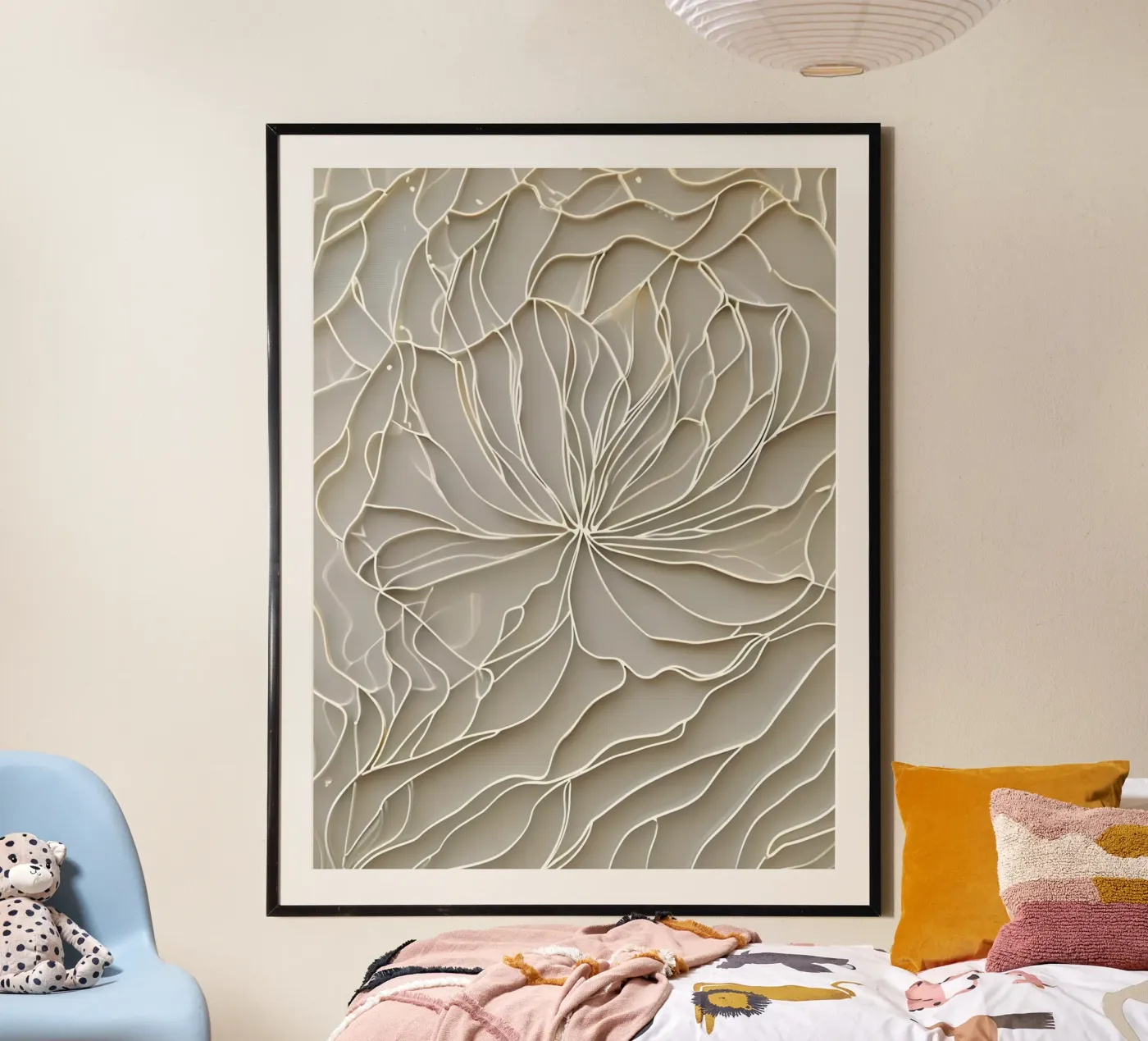 Interlaced harmonie poster van Artistic-shop