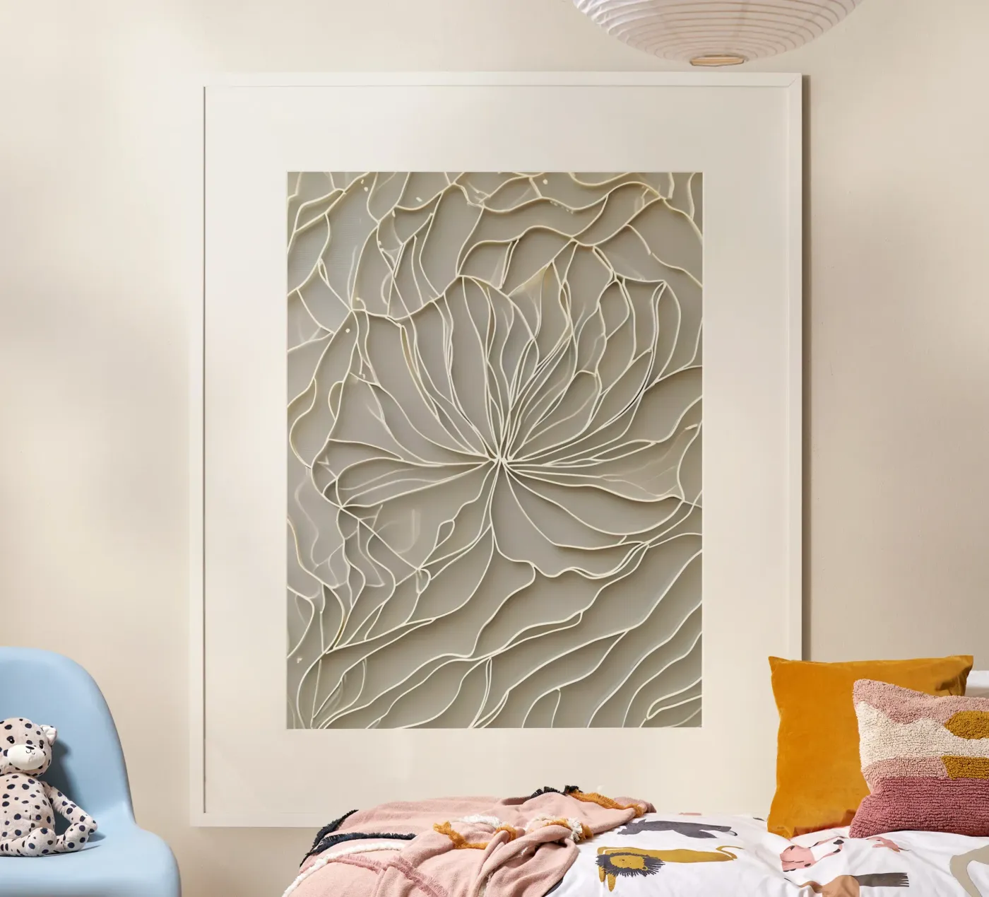 Interlaced harmonie poster van Artistic-shop