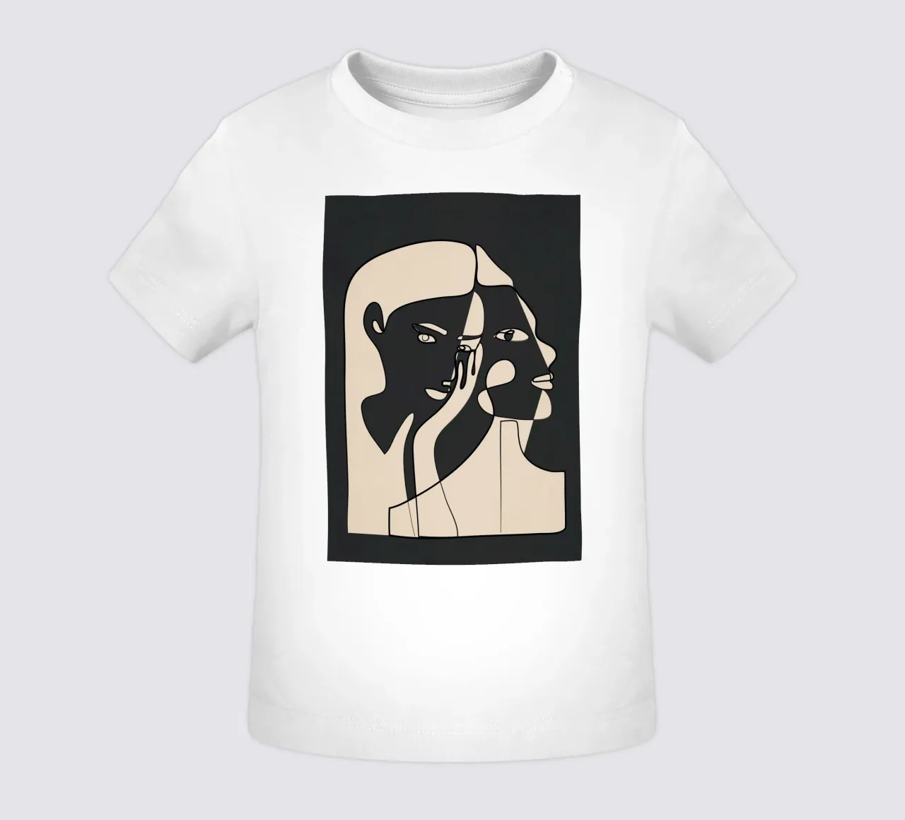 Abstract Faces 14 maglietta neonato da Nadjaa
