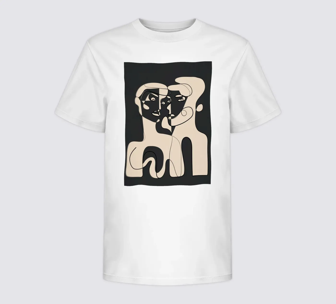 Abstract Faces 15 t-shirt bambini da Nadjaa