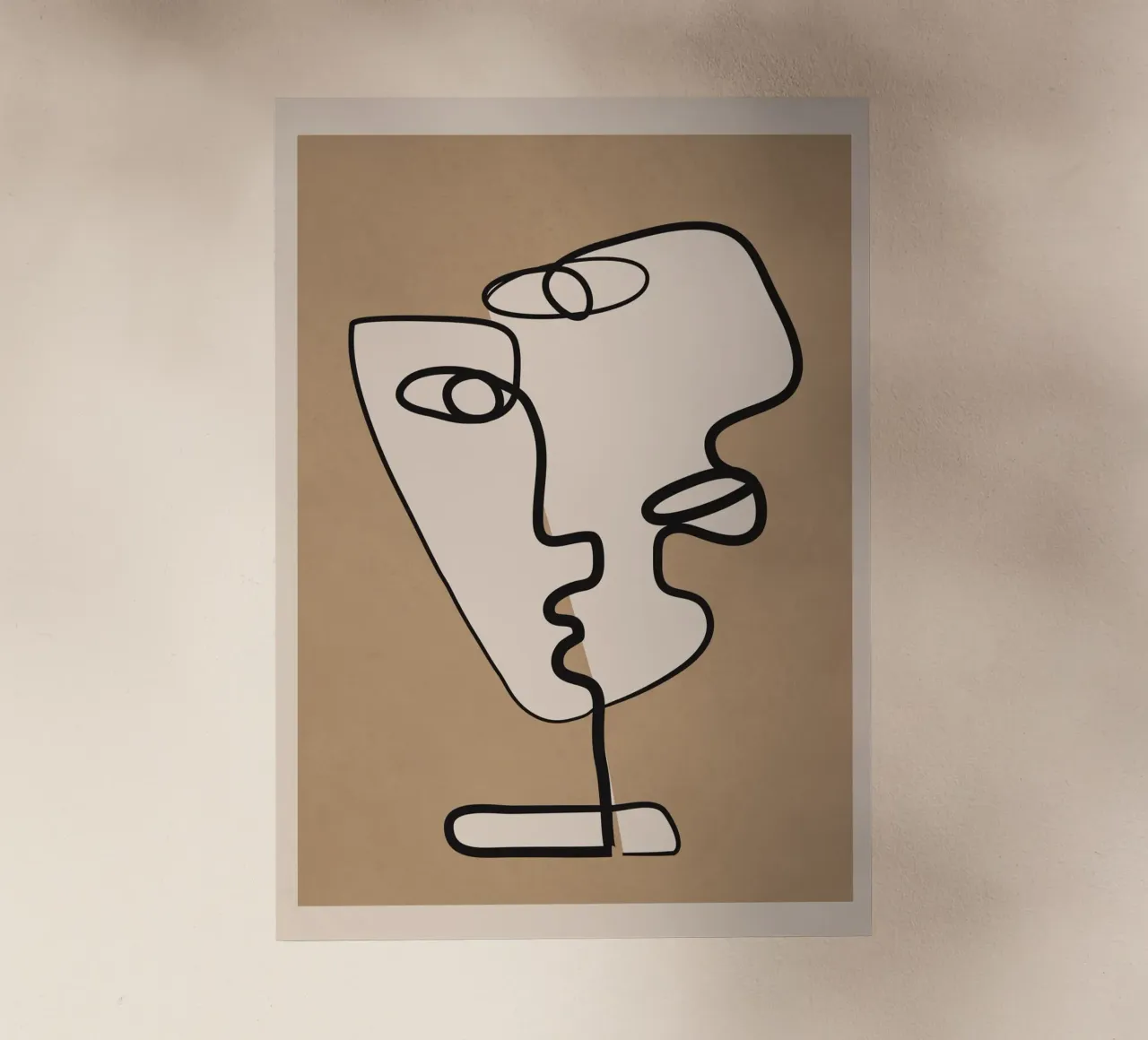 Interwoven Faces 2 pellicola backlit da Nadjaa