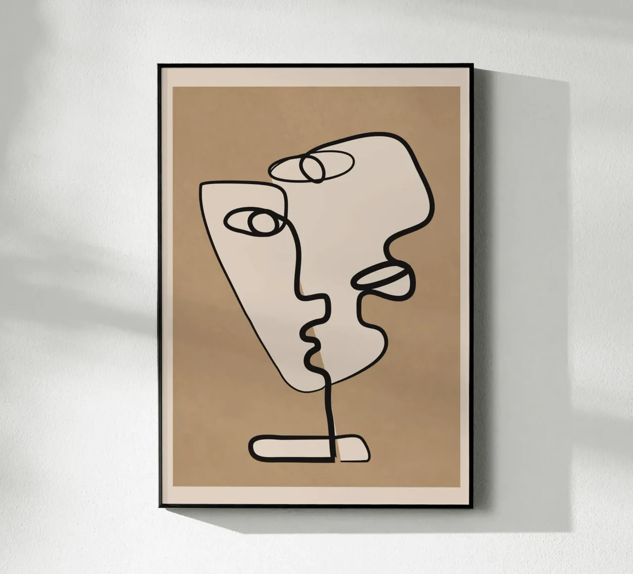 Interwoven Faces 2 plexiglass da Nadjaa