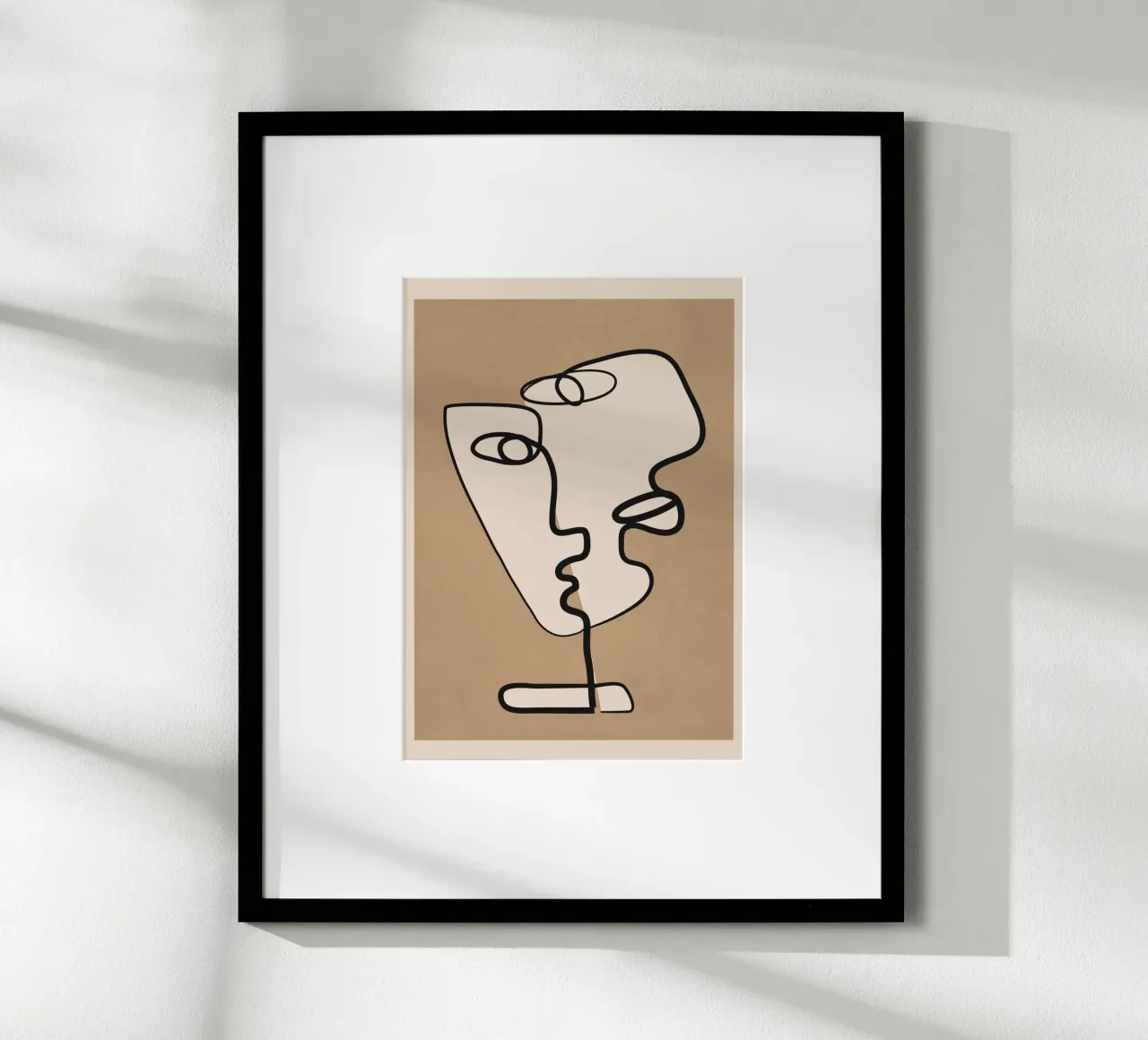 Interwoven Faces 2 poster de Nadjaa