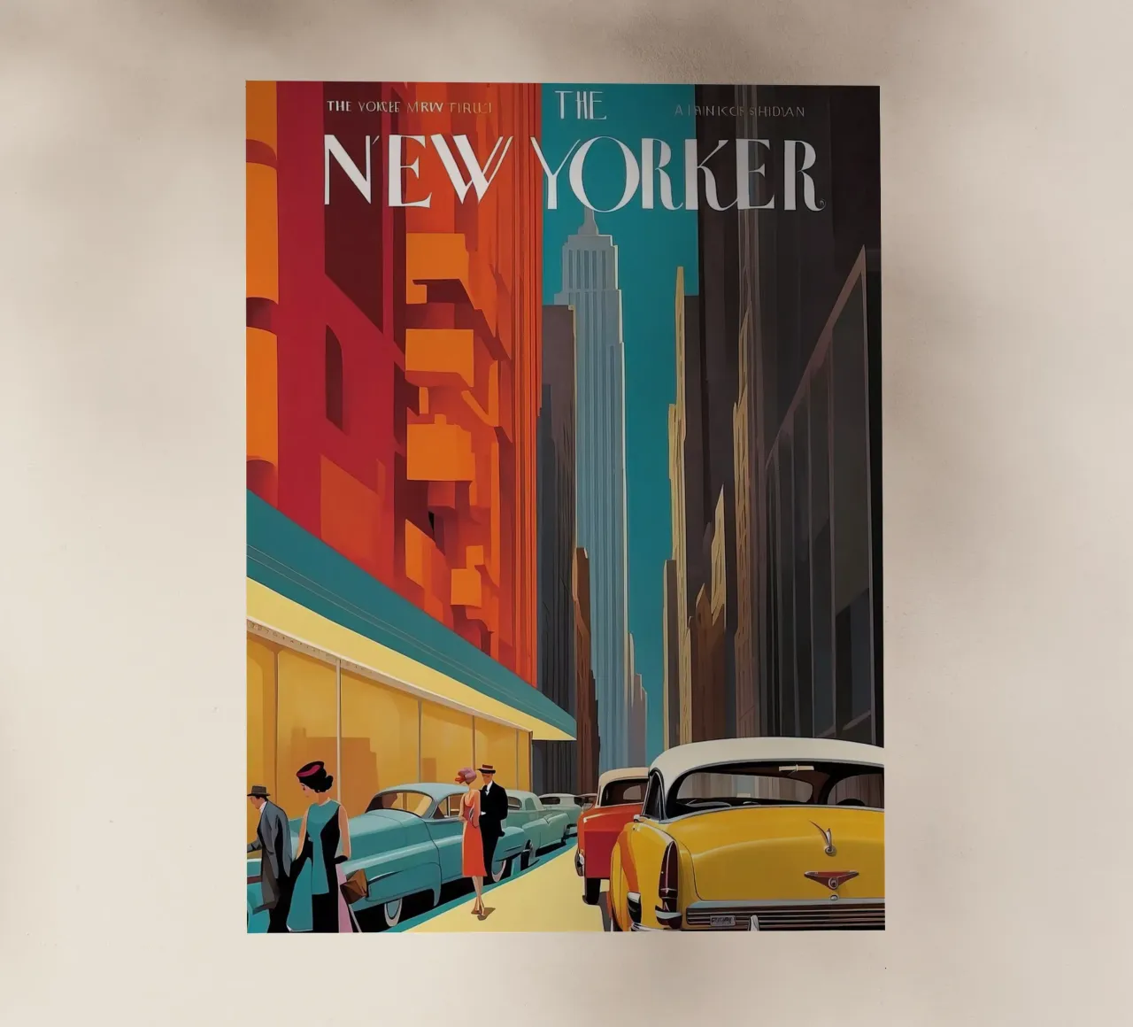 Il New Yorker II pellicola backlit da 🎁 NOBELART
