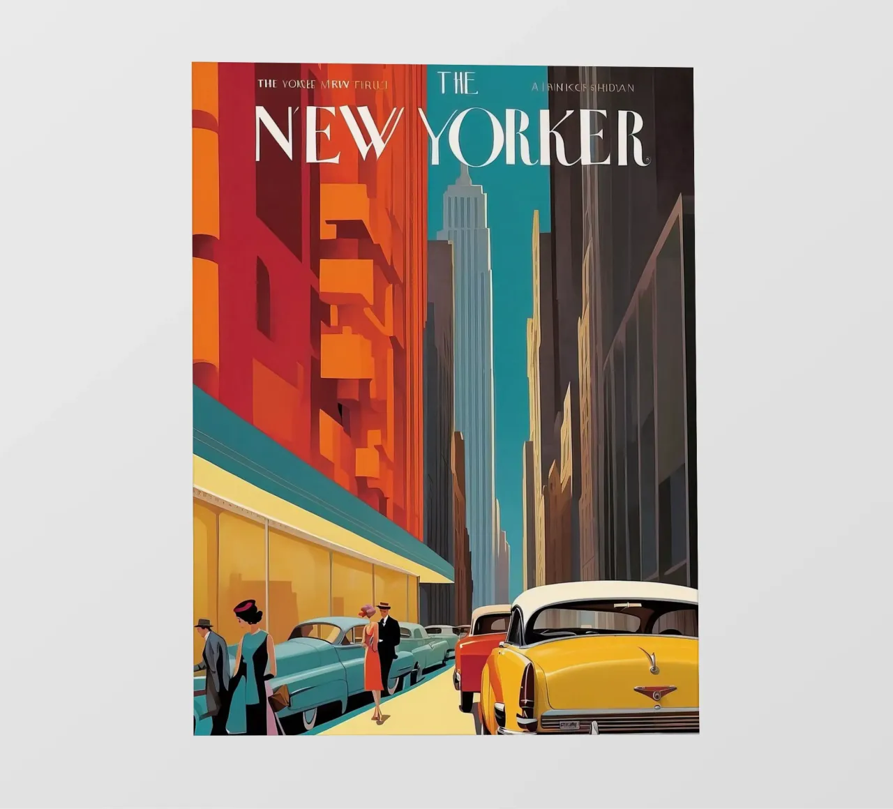 Il New Yorker II pellicola backlit da 🎁 NOBELART