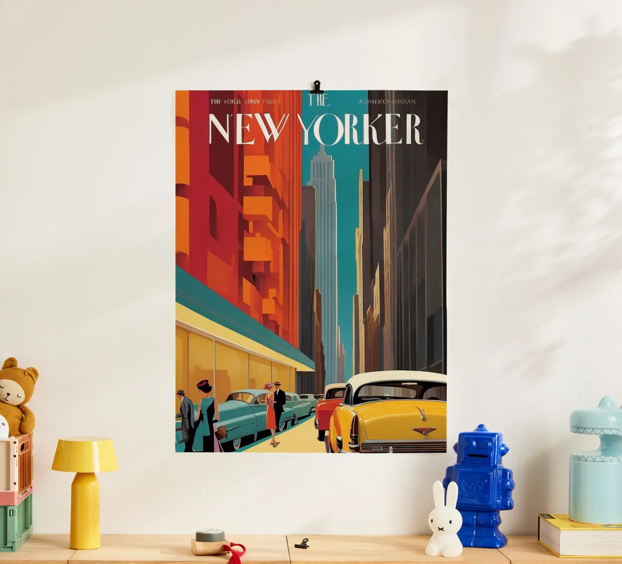 Il New Yorker II poster da 🎁 ARTVI-SHOP
