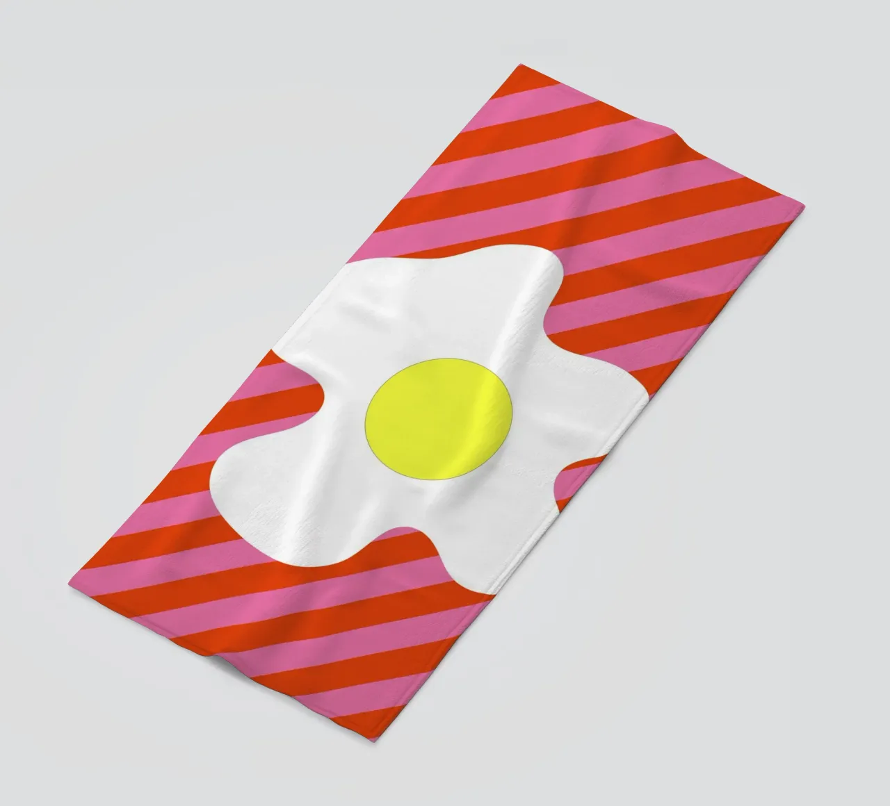Egg Retro Line Strip telo mare da galihstudio