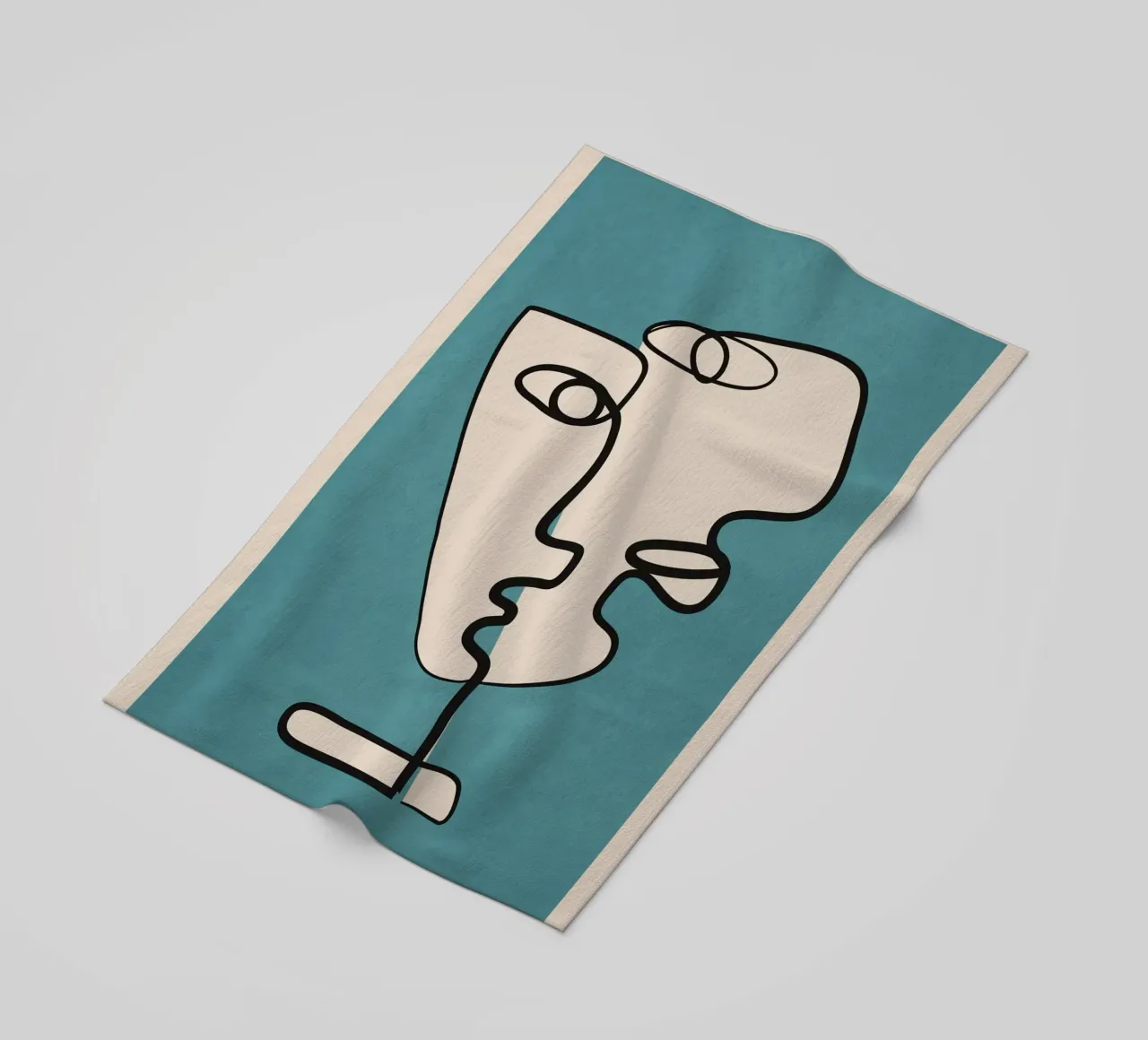 Interwoven Faces 4 telo mare da Nadjaa