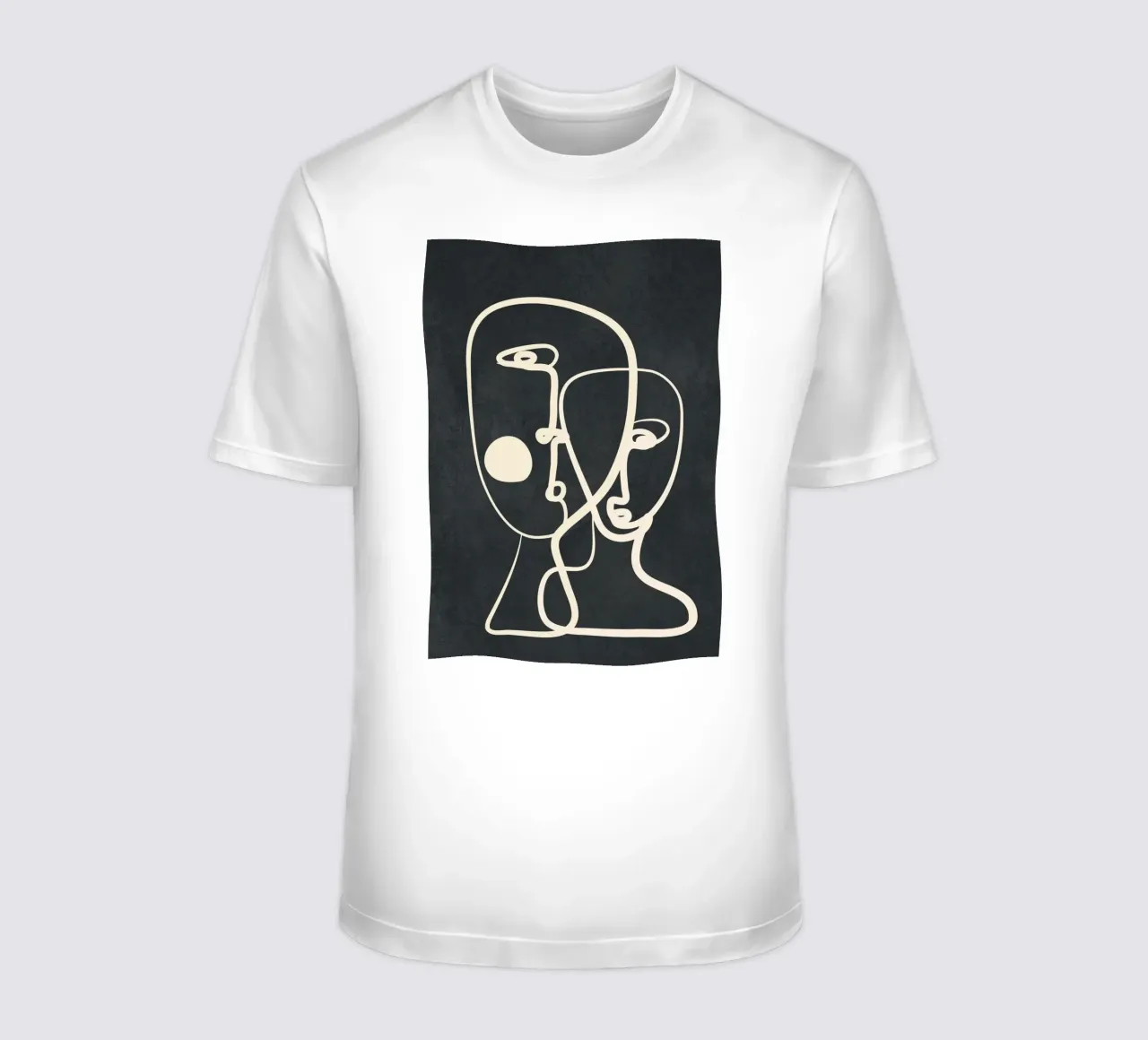 Abstract Pair Portrait 2 t-shirt da Nadjaa