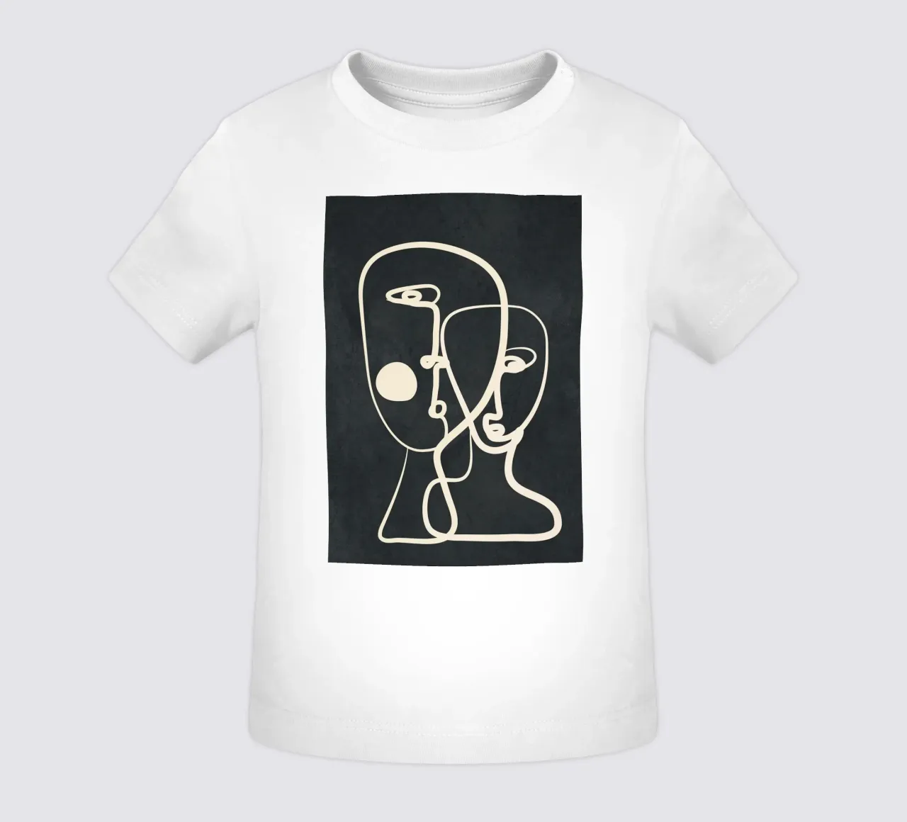 Abstract Pair Portrait 2 maglietta neonato da Nadjaa