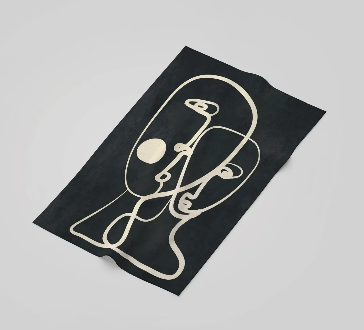 Abstract Pair Portrait 2 telo mare da Nadjaa