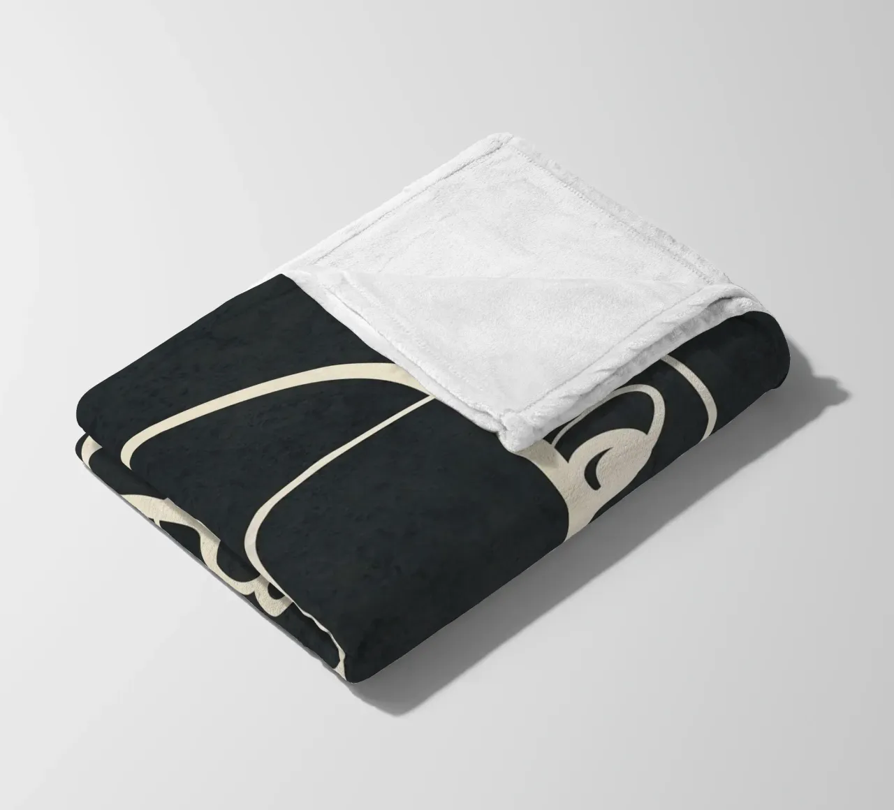 Abstract Pair Portrait 2 coperta in pile da Nadjaa