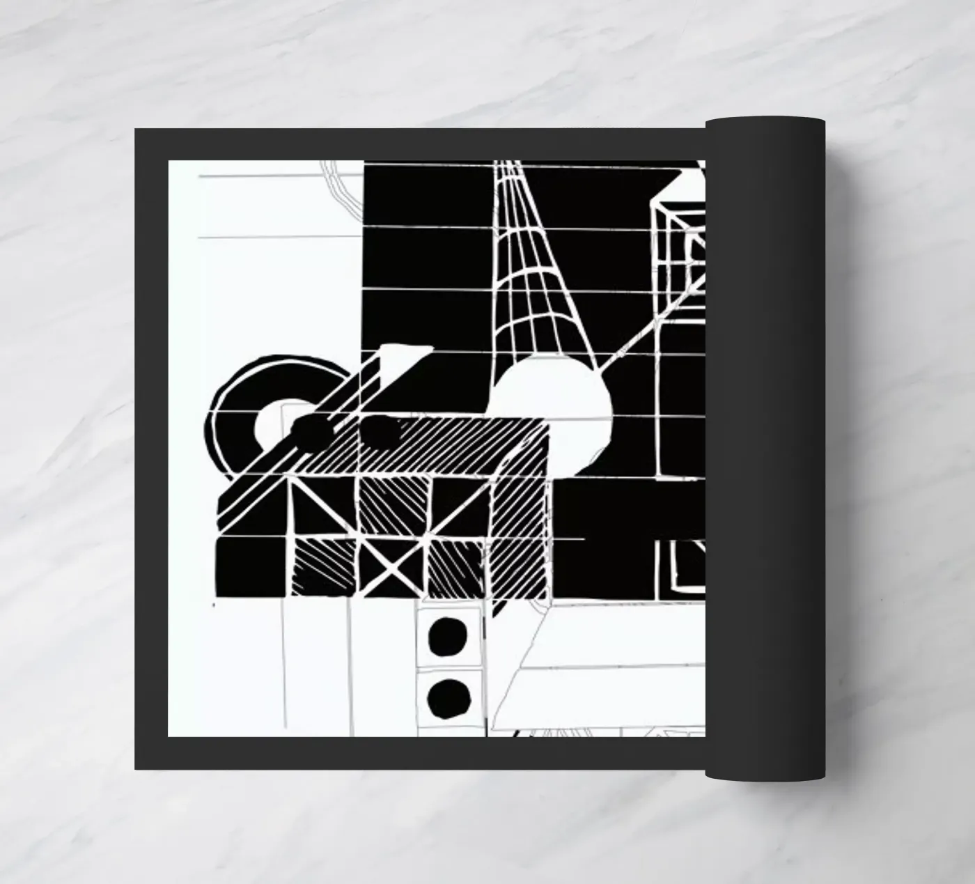 BW1 deurmat van Andreas Jarner