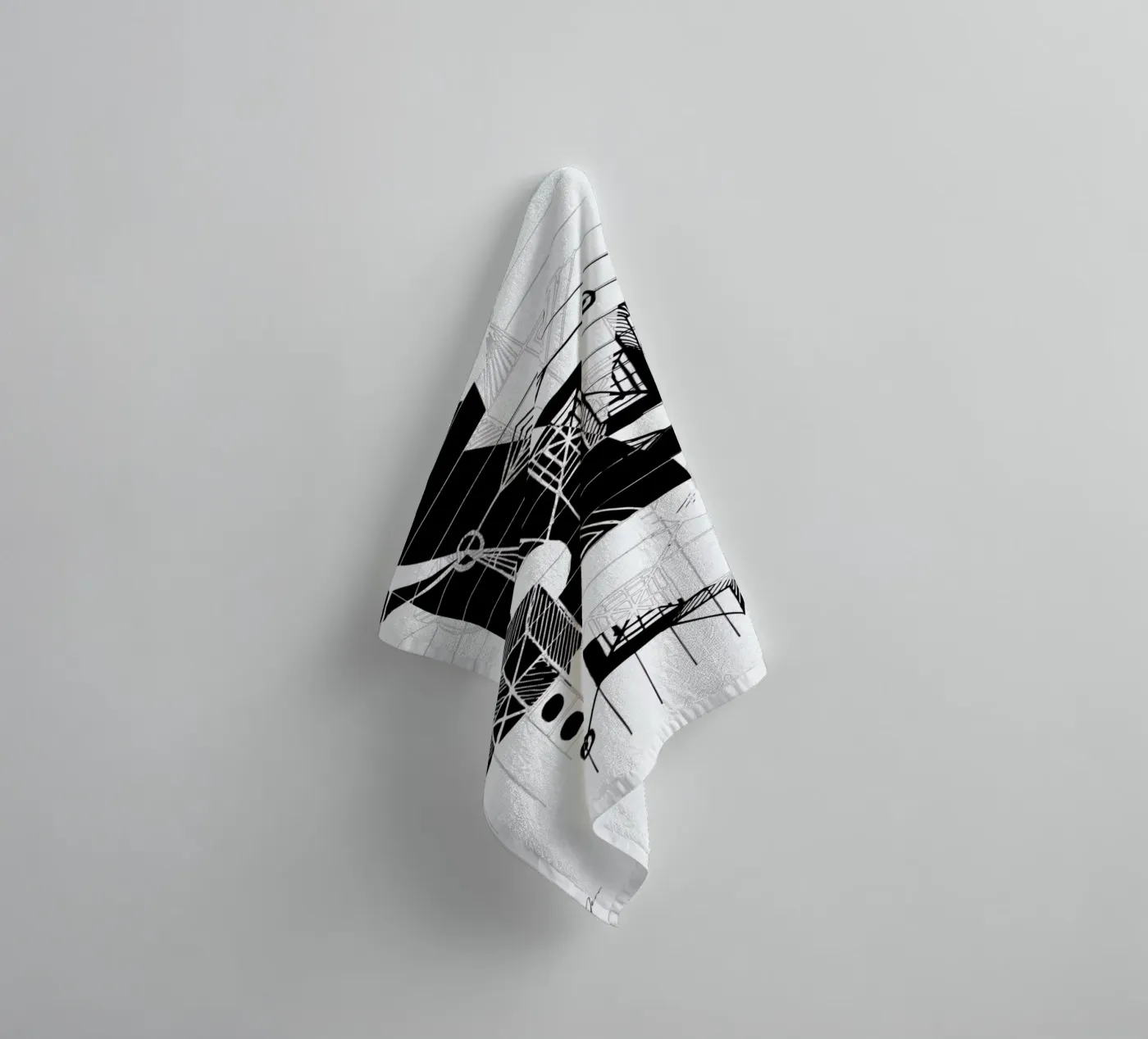 BW1 badhanddoek van Andreas Jarner