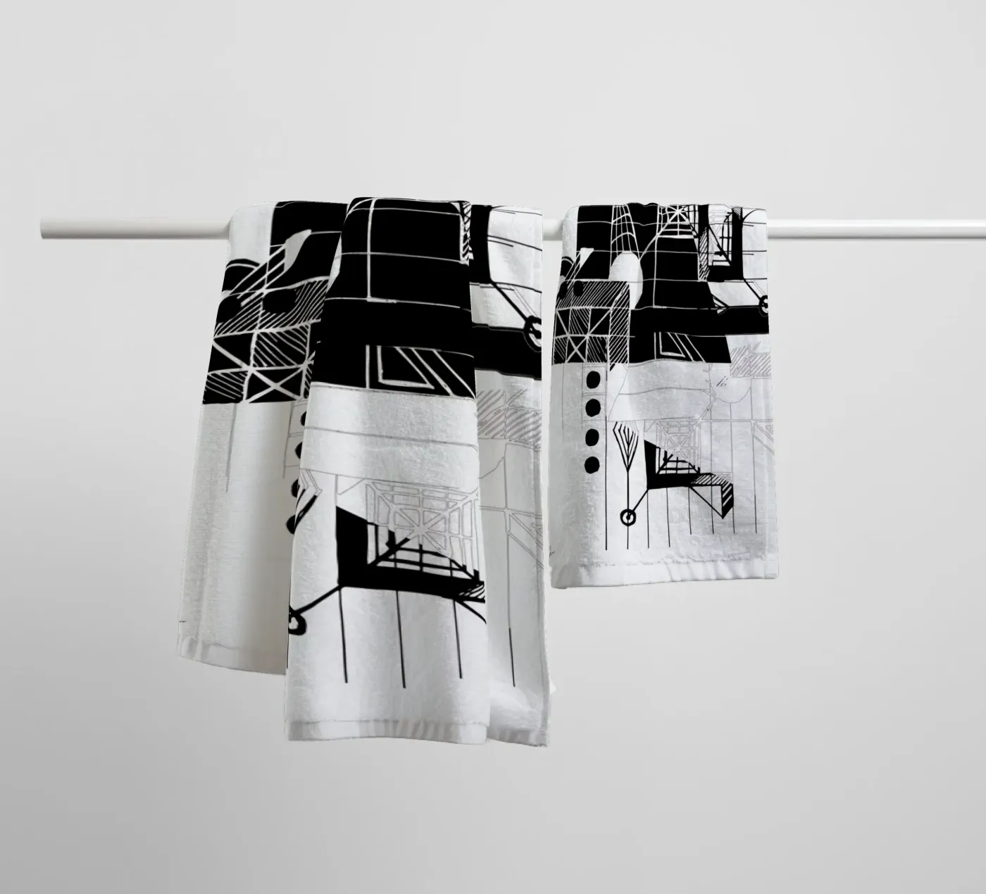 BW1 badhanddoek van Andreas Jarner