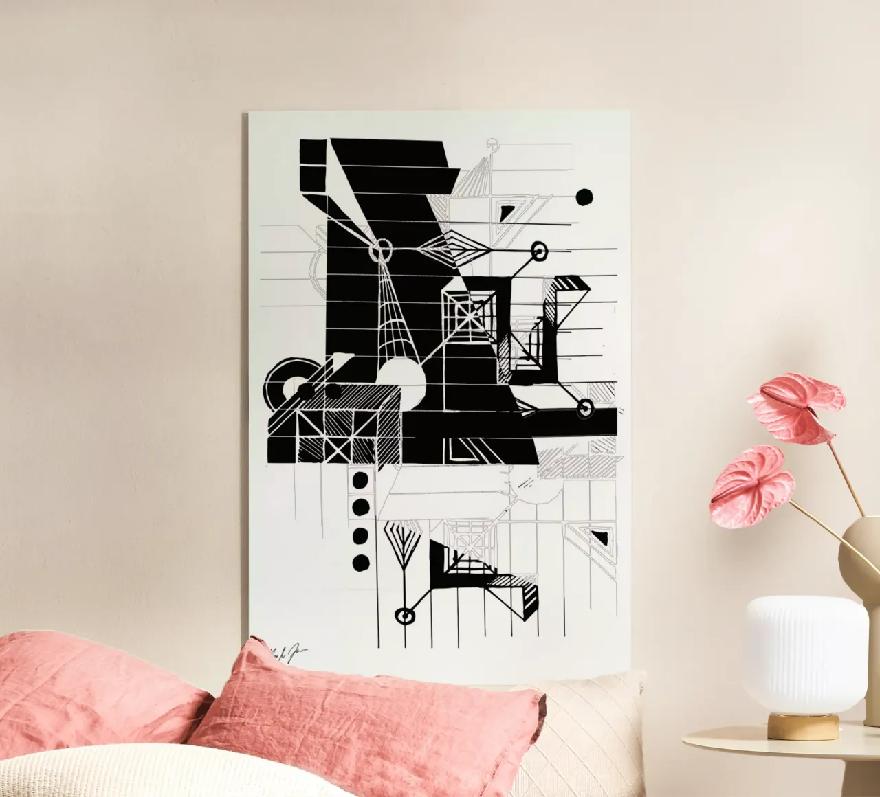 BW1 acrylic glass by Andreas Jarner