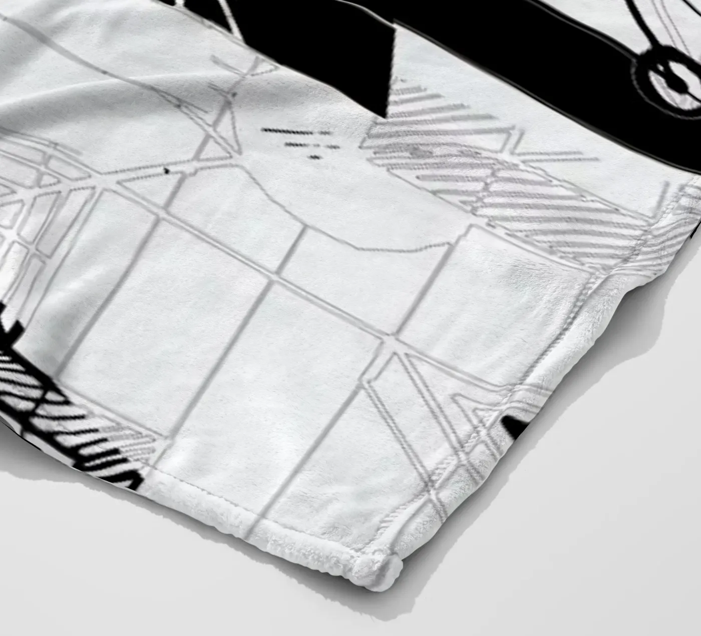 BW1 plaid polaire de Andreas Jarner