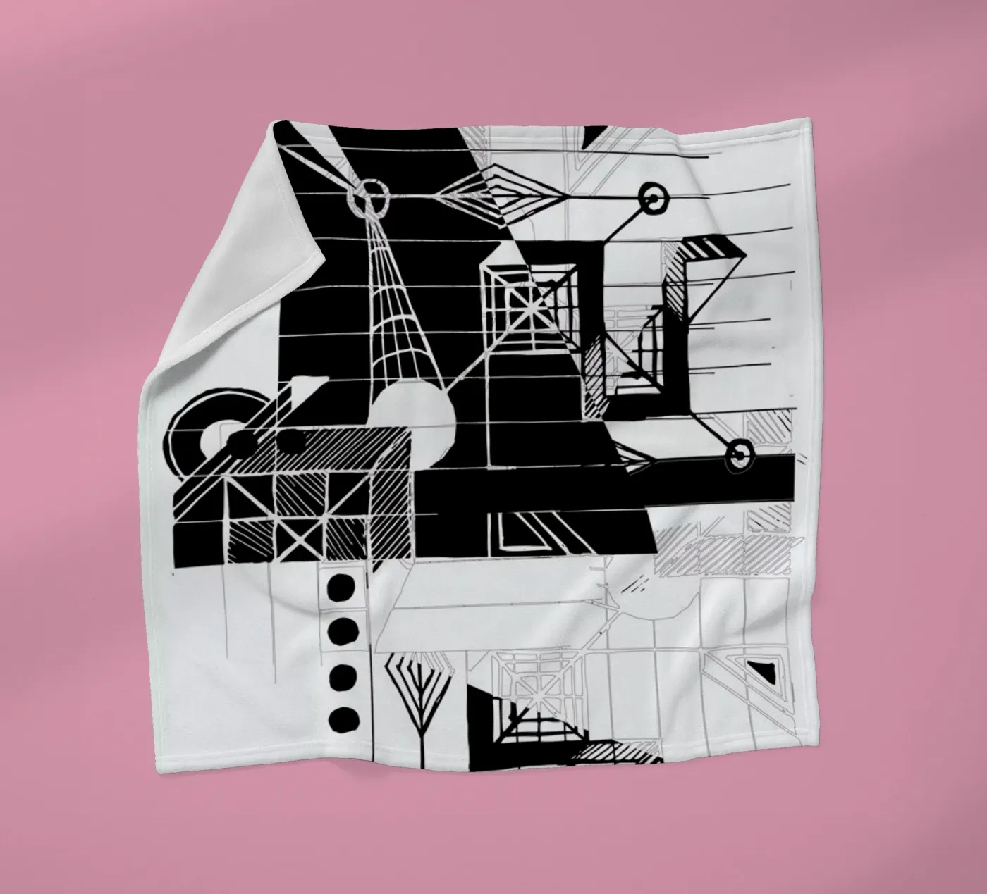 BW1 plaid polaire de Andreas Jarner